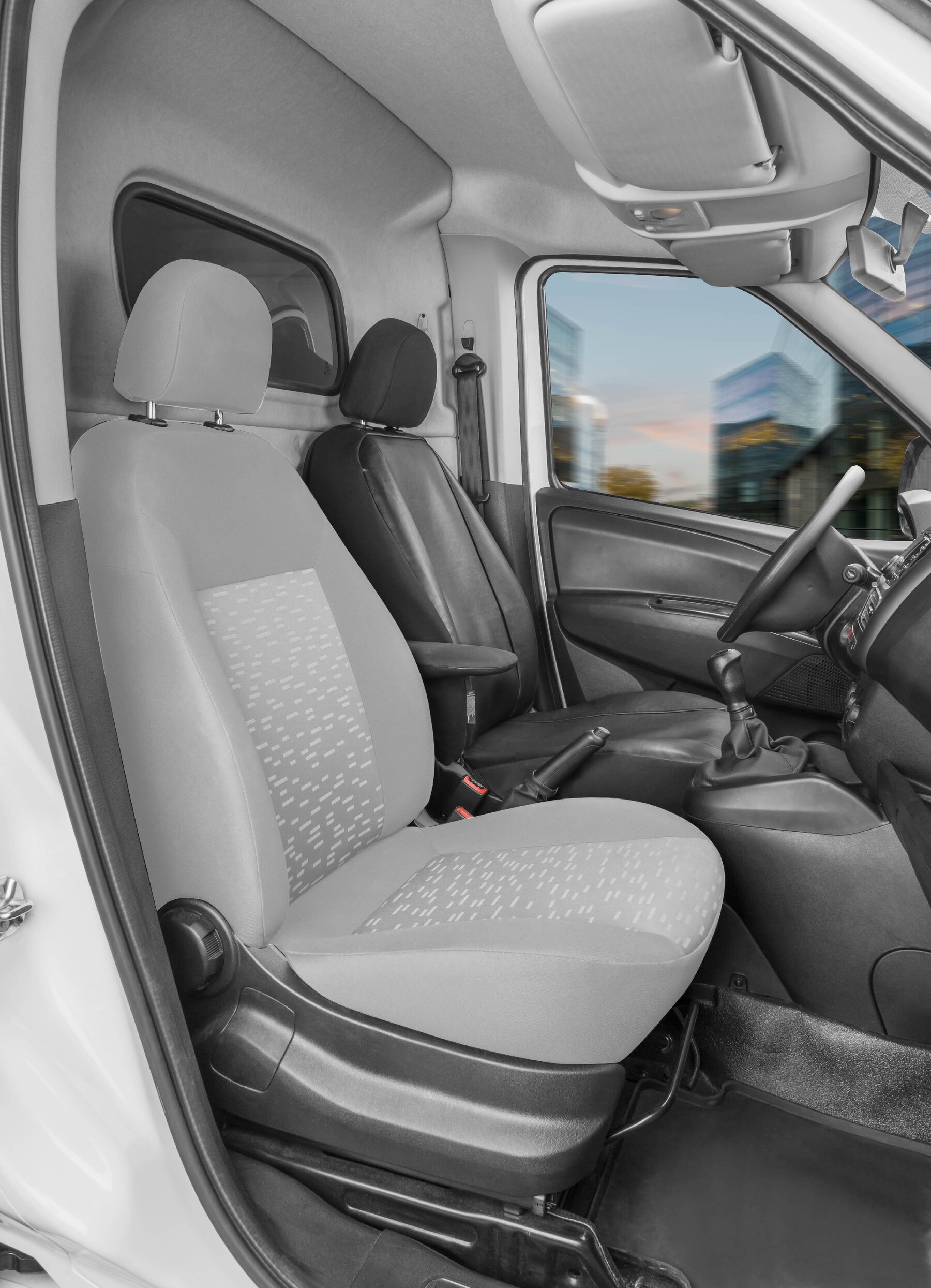 Transporter Coprisedili in similpelle per Opel Combo D, sedile singolo conducente