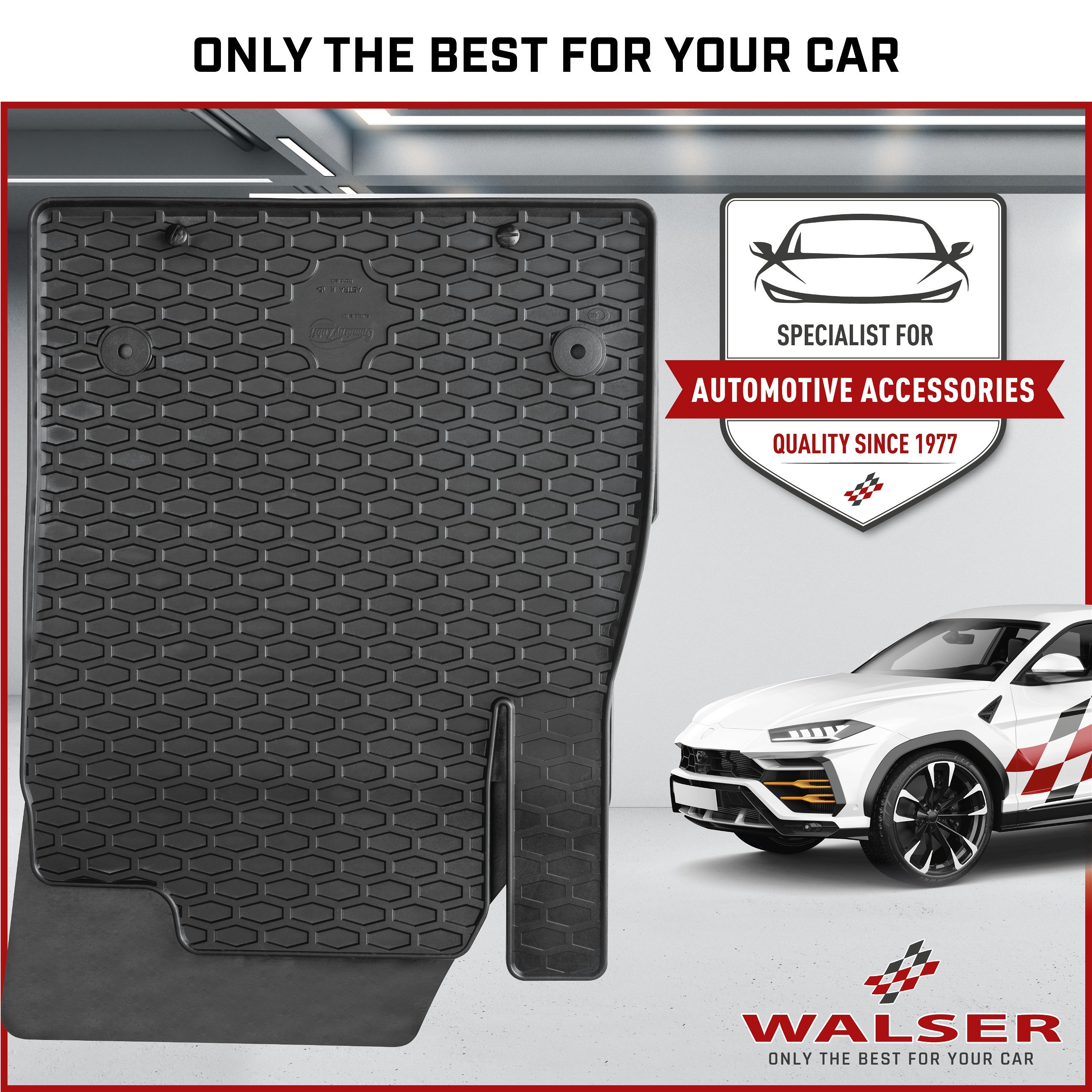 Rubber mats DirtGuard for Audi A5 05/2015-Today, Rubber mats for Audi A4, Rubber mats for Audi, Tailored Rubber mats, Car Rubber Mats, Car Mats