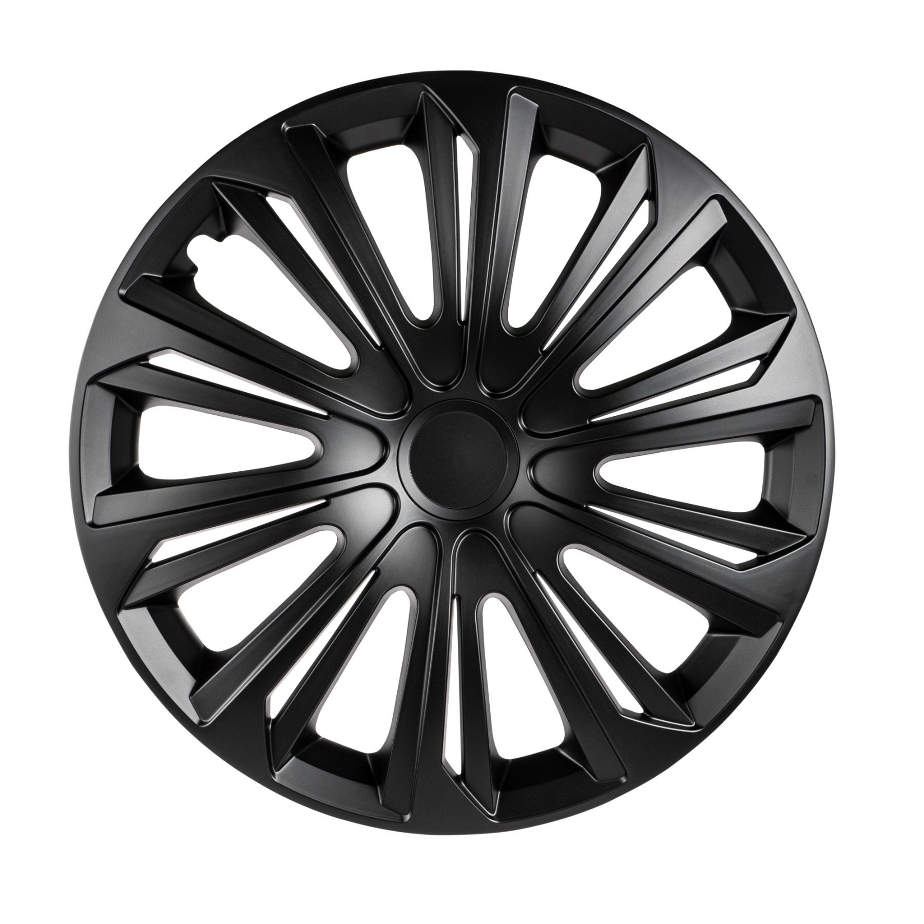Wheel covers Racer 15", 4 piece black