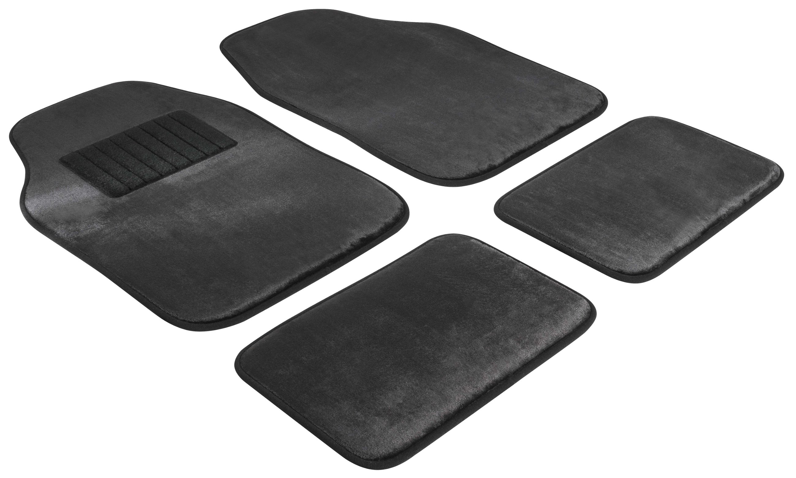 Tapis de voiture Comfort Drive Premium 12mm Velours 4pcs. noir