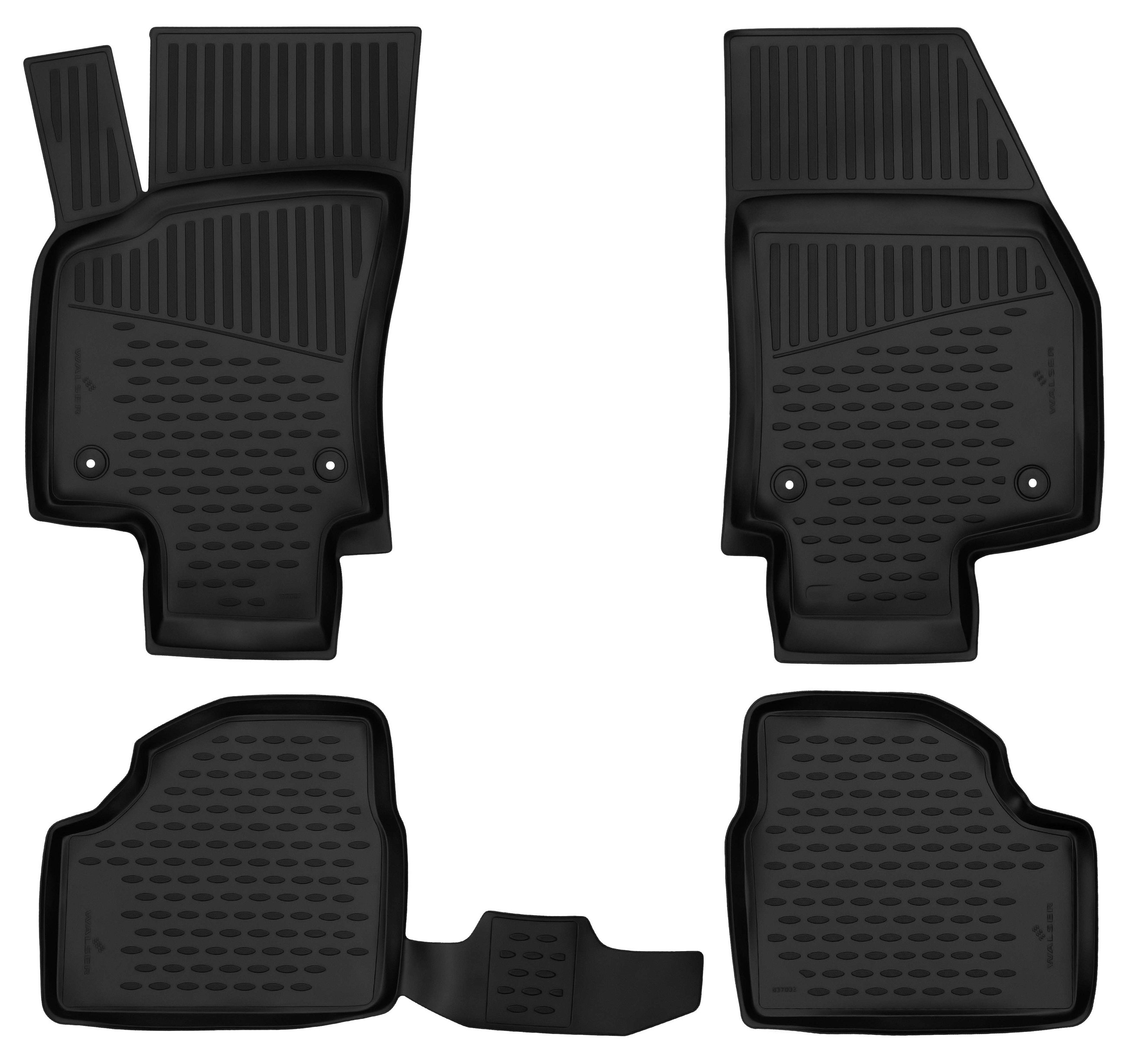 Tappetini in gomma per auto su misura XTR per Opel Astra H 2004 - 2014