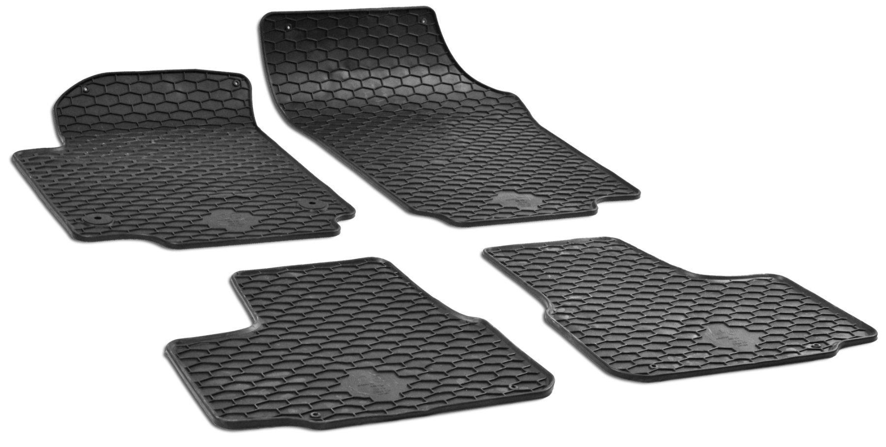DirtGuard rubberen voetmatten geschikt voor Skoda Citigo 2011-2019, Seat Mii, VW Up 10/2011-Vandaag
