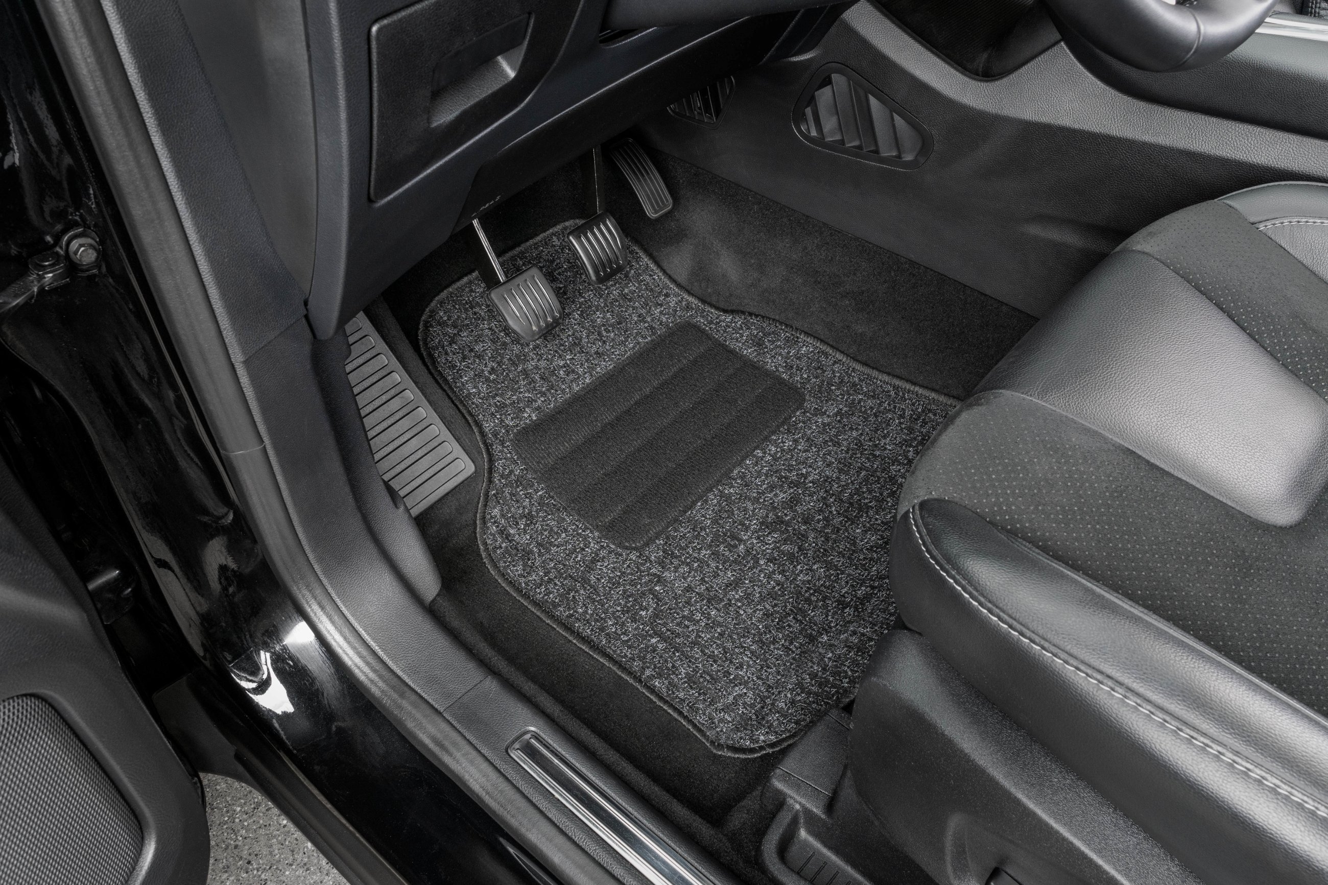 Tapis de sol de voiture noir