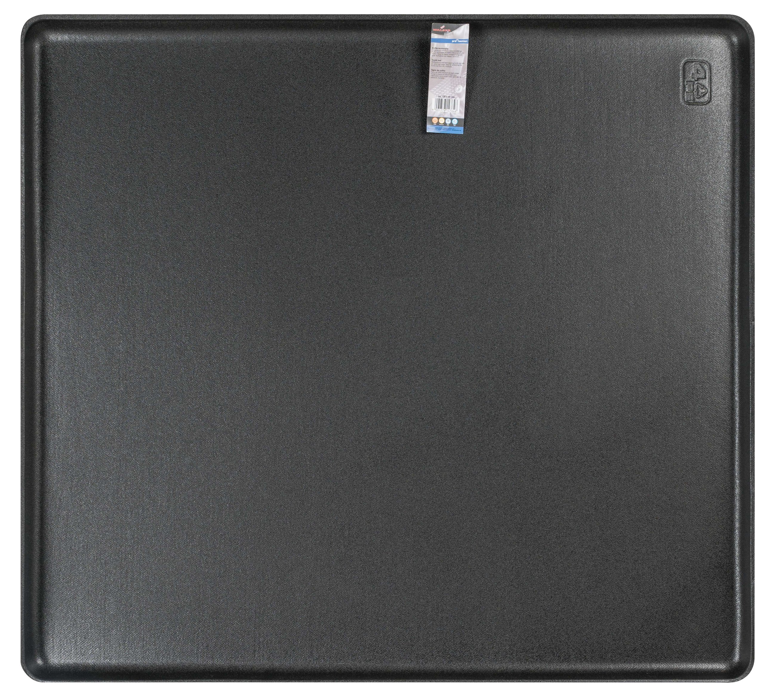 Schaumstoff Kofferraumwanne, Universale Mehrzweckwanne, Schmutzfangmatte schwarz Größe XL - 100x90 cm
