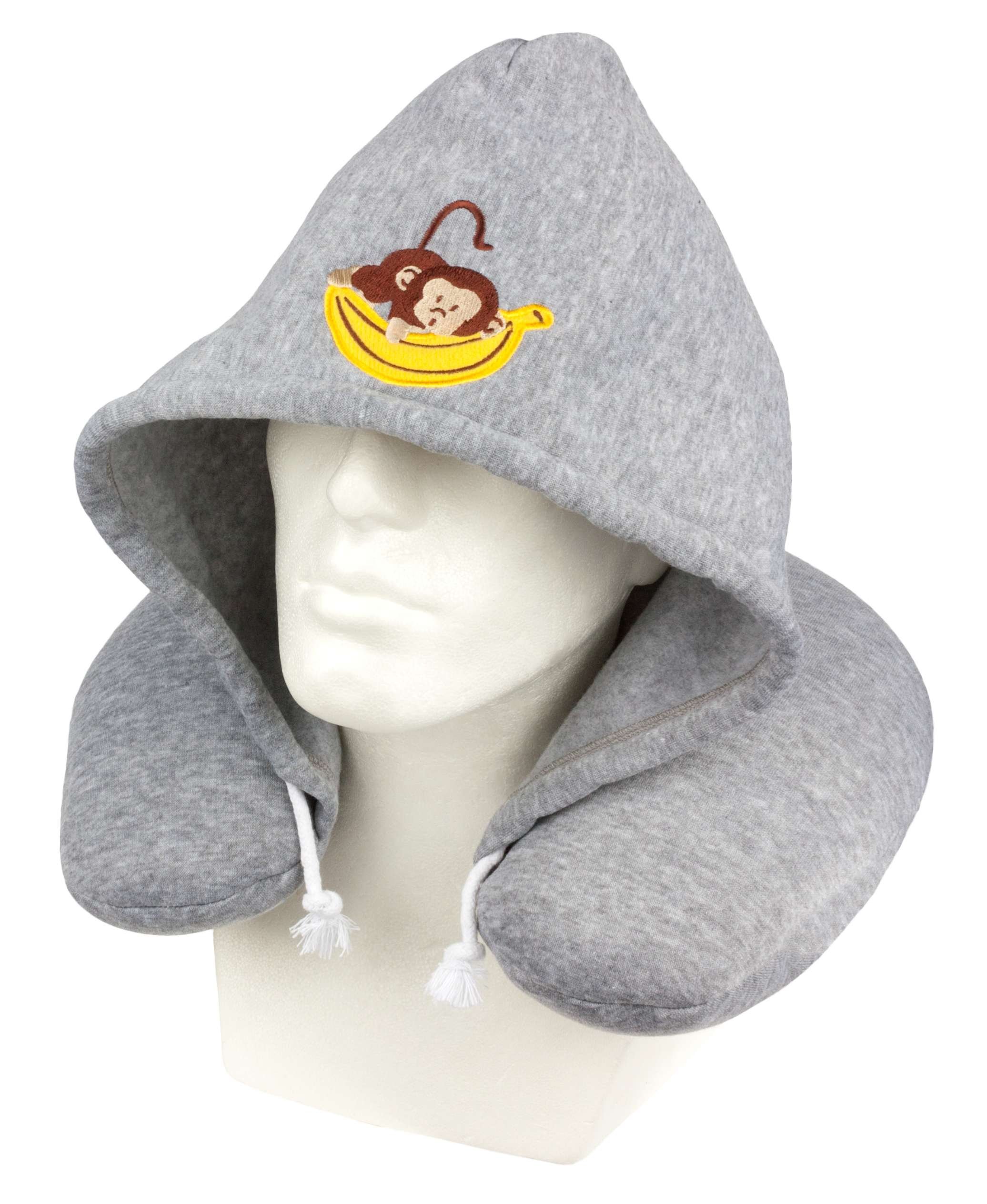 Monkey hooded bolster grey from 5 years