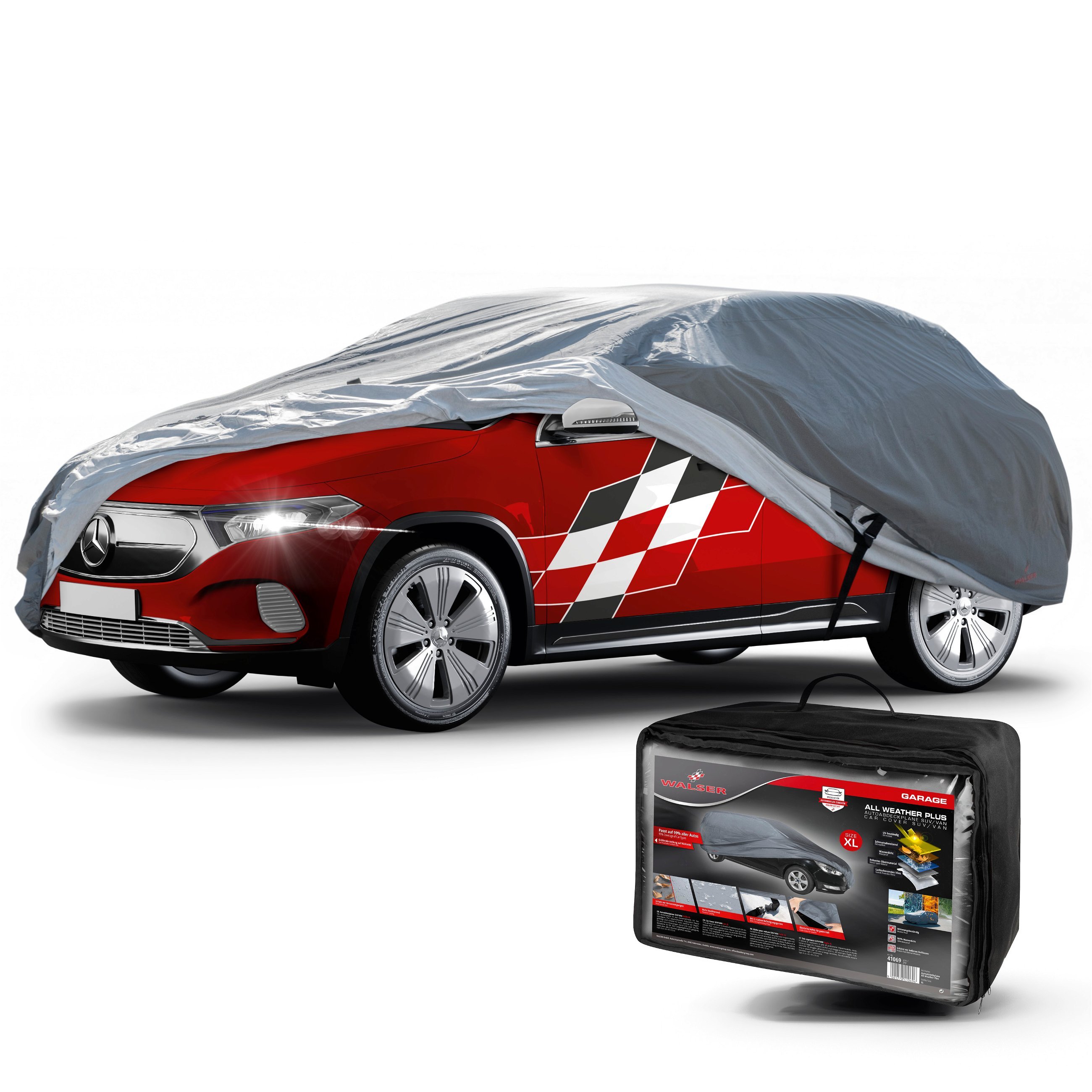 Car tarpaulin All Weather Plus SUV size XL grey