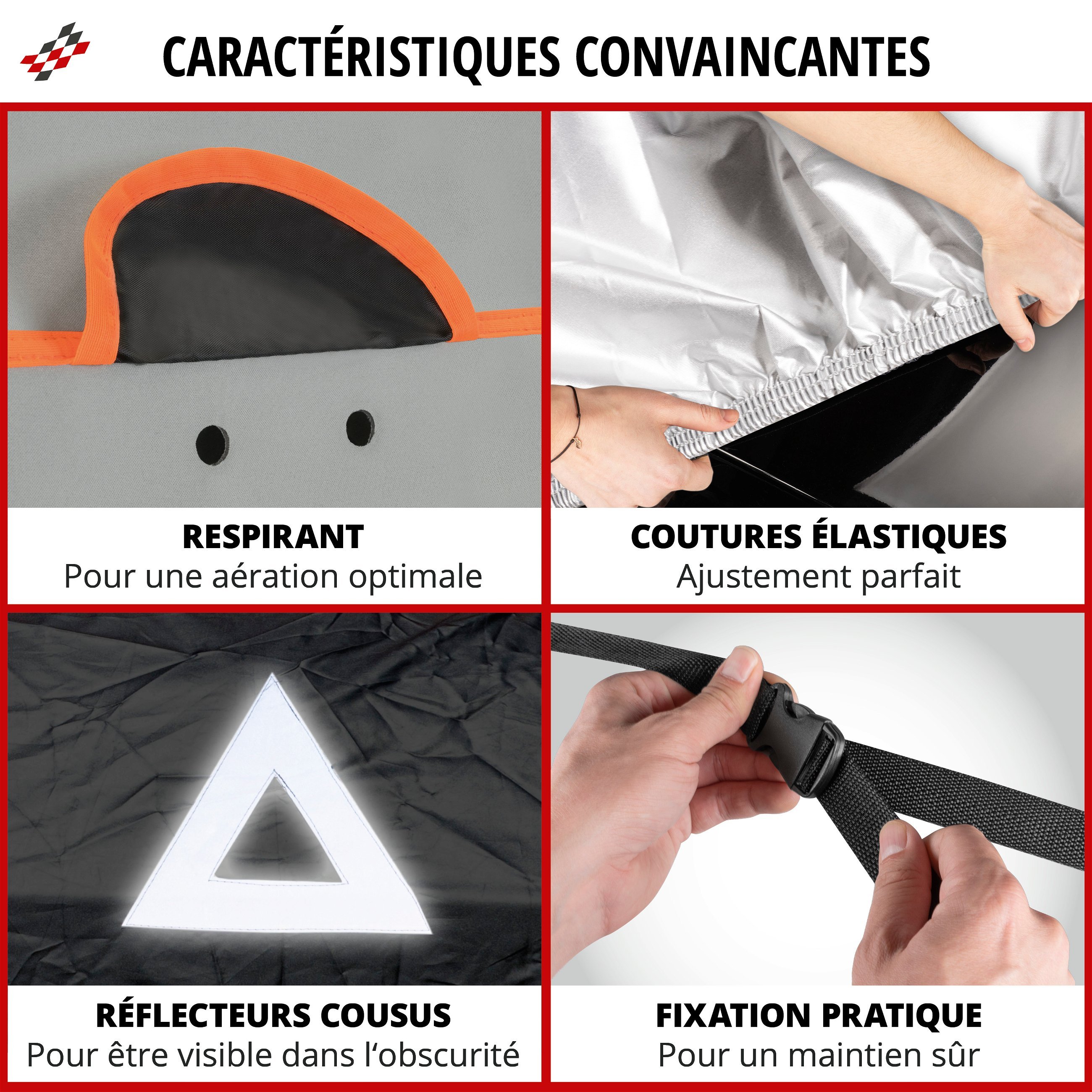 Bâche de Voiture anti-grêle Perma Protect taille L