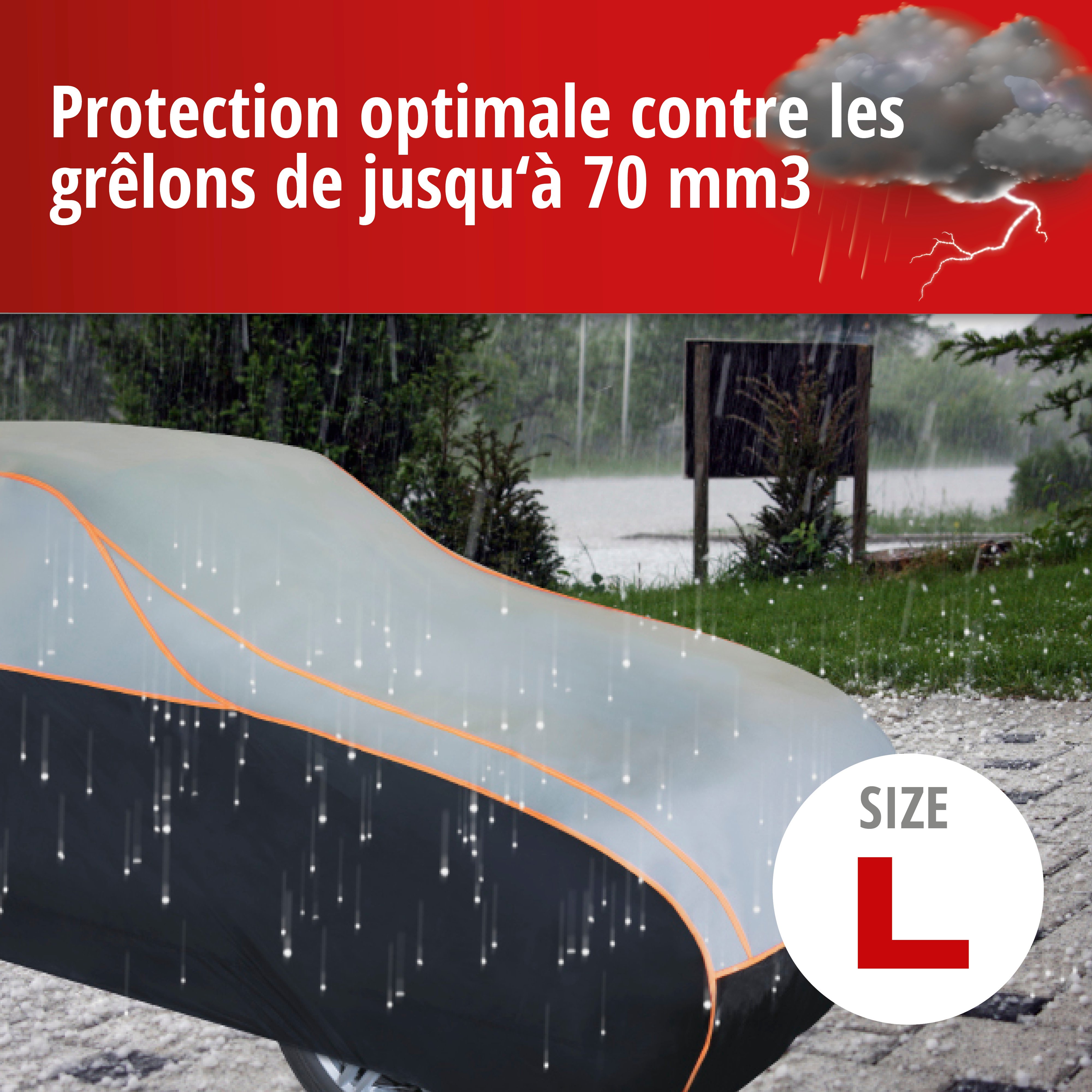 Bâches anti-grêle Perma Protect SUV taille L