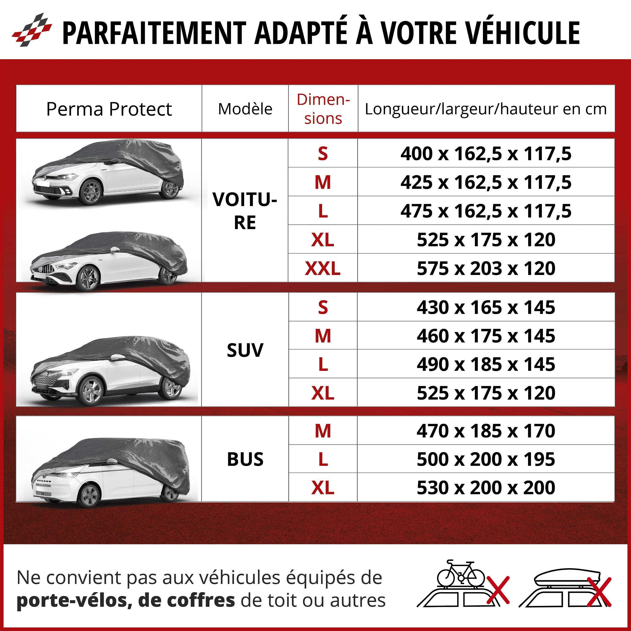 Bâche voiture All Weather Basic, bâche de voiture garage complet Combi taille L gris
