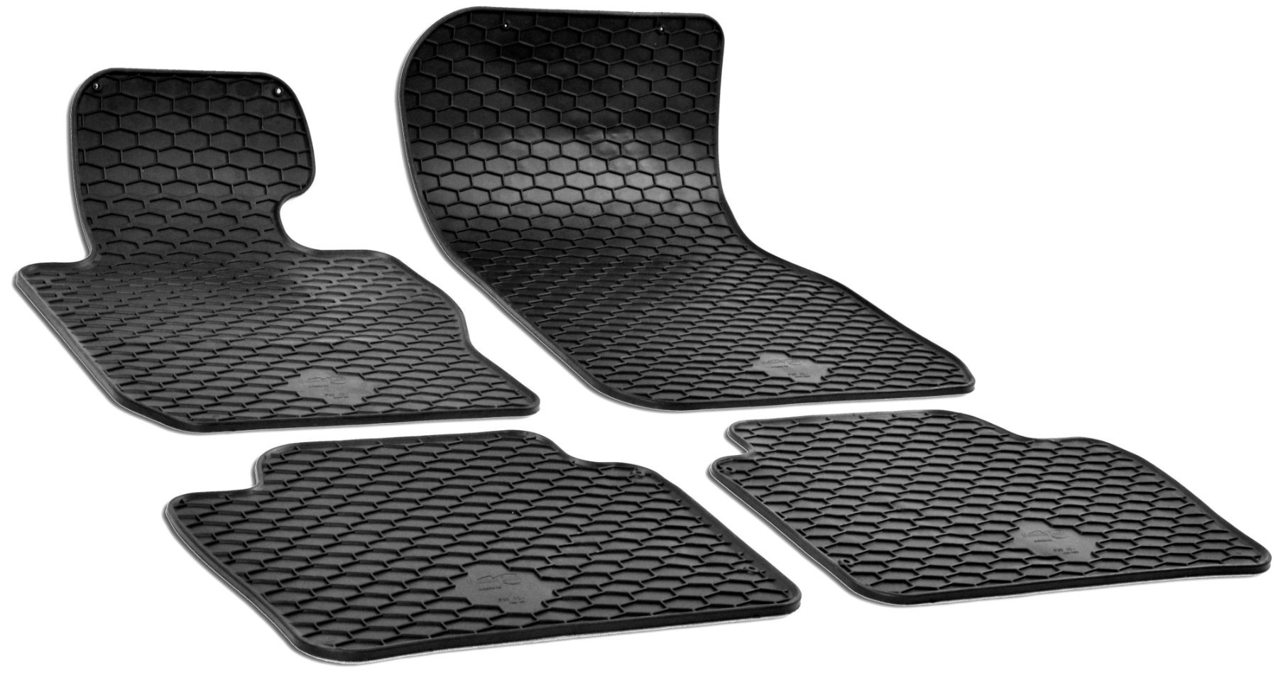 DirtGuard rubberen voetmatten geschikt voor BMW 3 03/2011-Vandaag, BMW 4 Coupe 07/2013-Vandaag