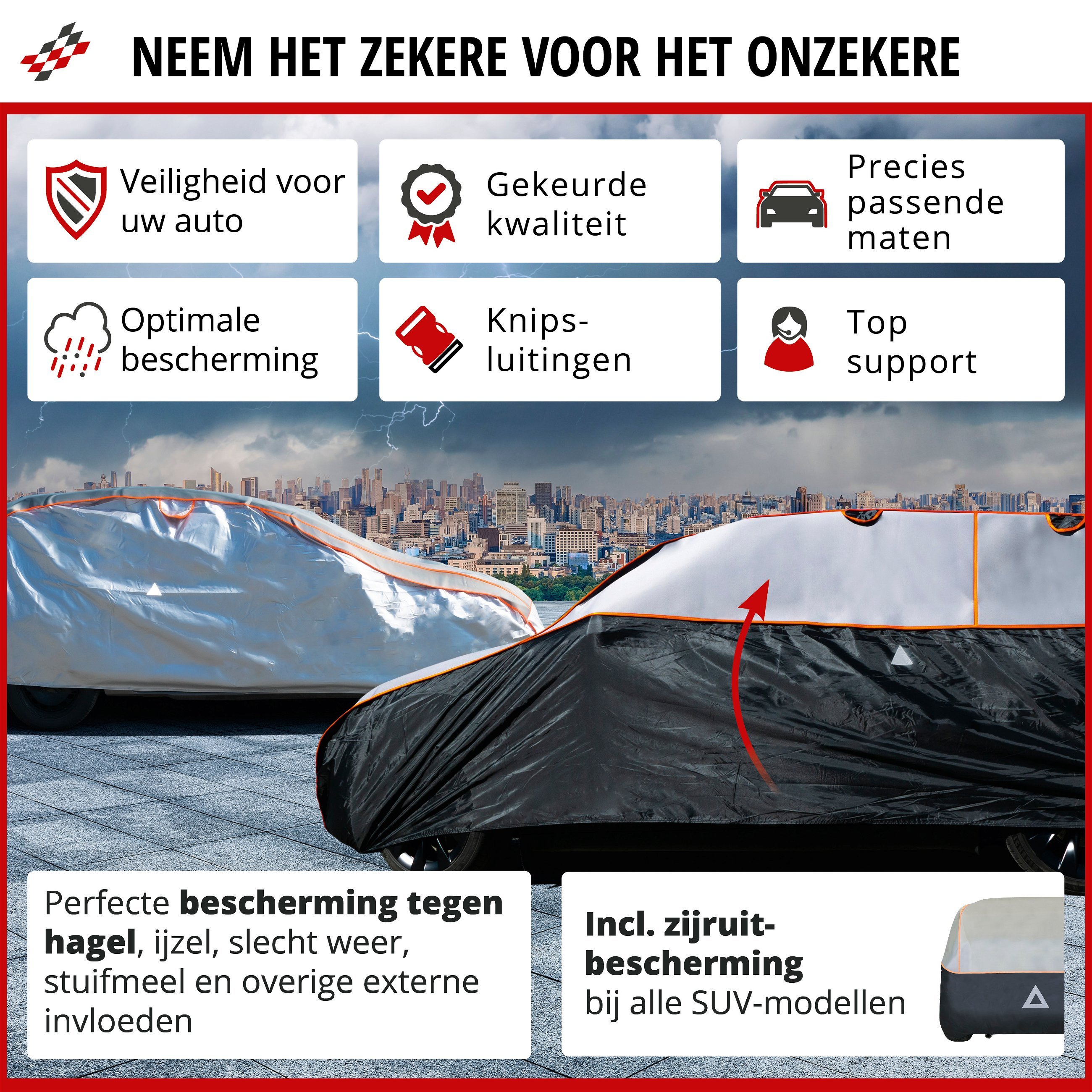 Auto-hagelbeschermhoes Perma Protect SUV XL
