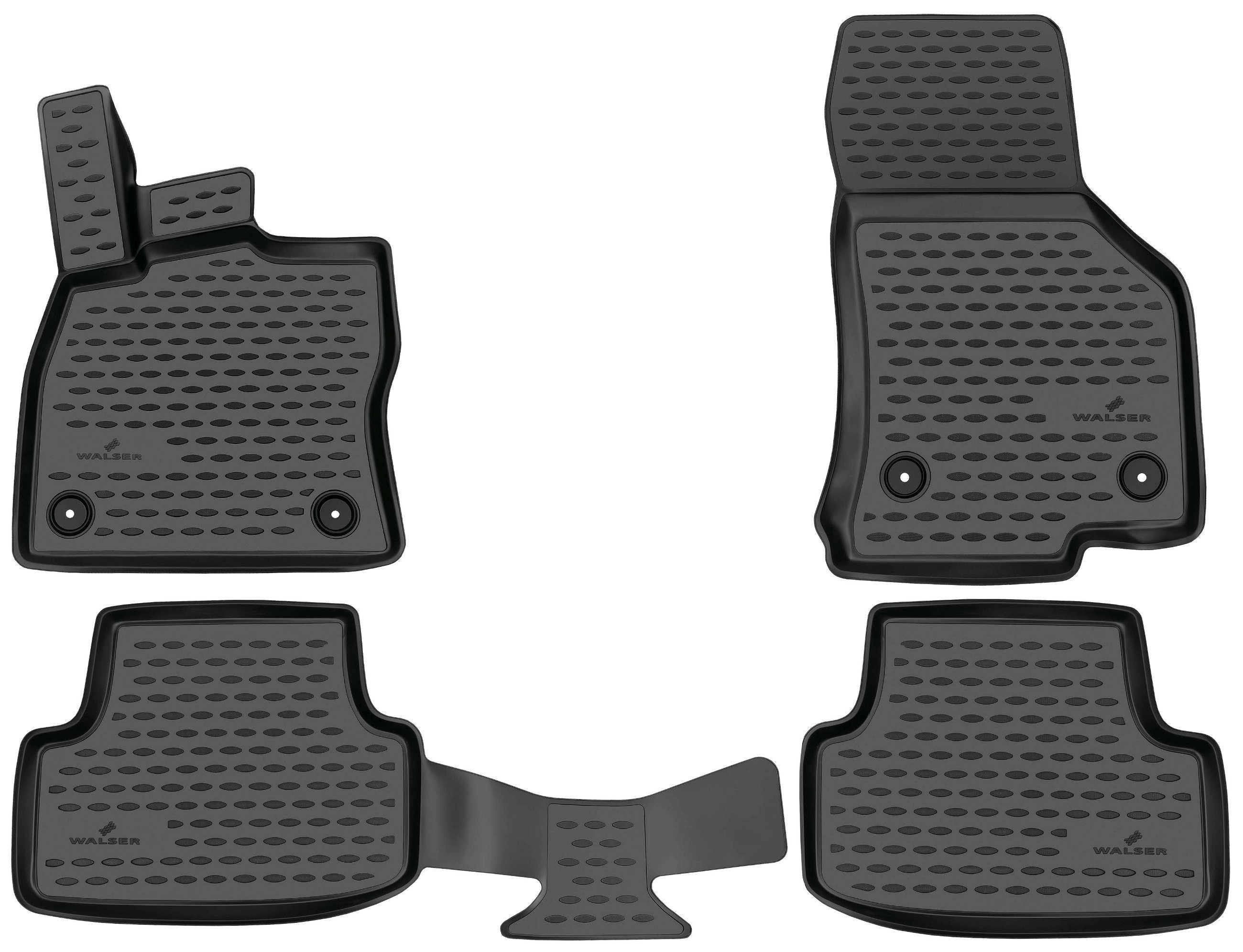 XTR Rubber Mats for VW Golf 7 2012-Today, Golf 8 07/2019-Today