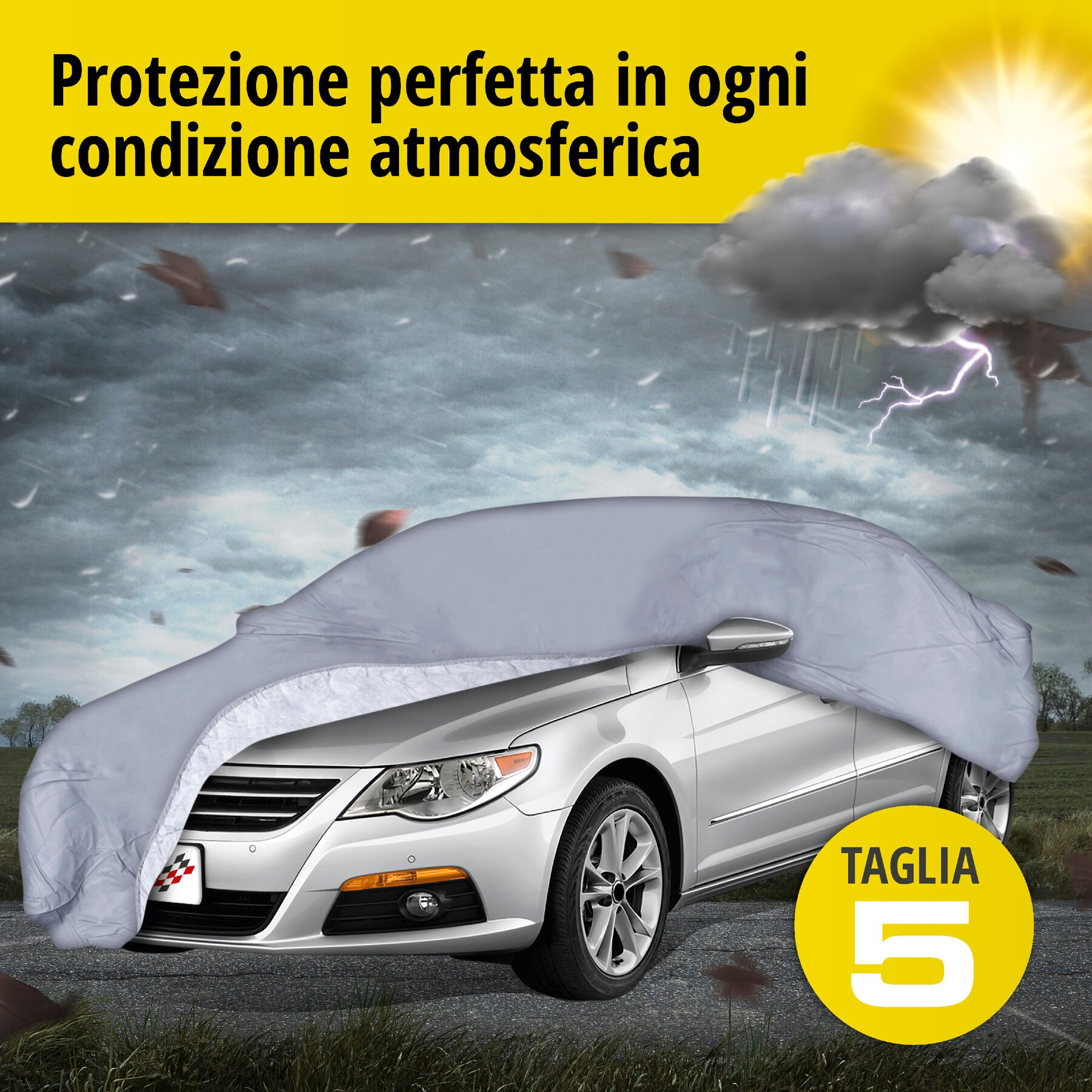 Telone protettivo All Weather Premium size 5 grigio