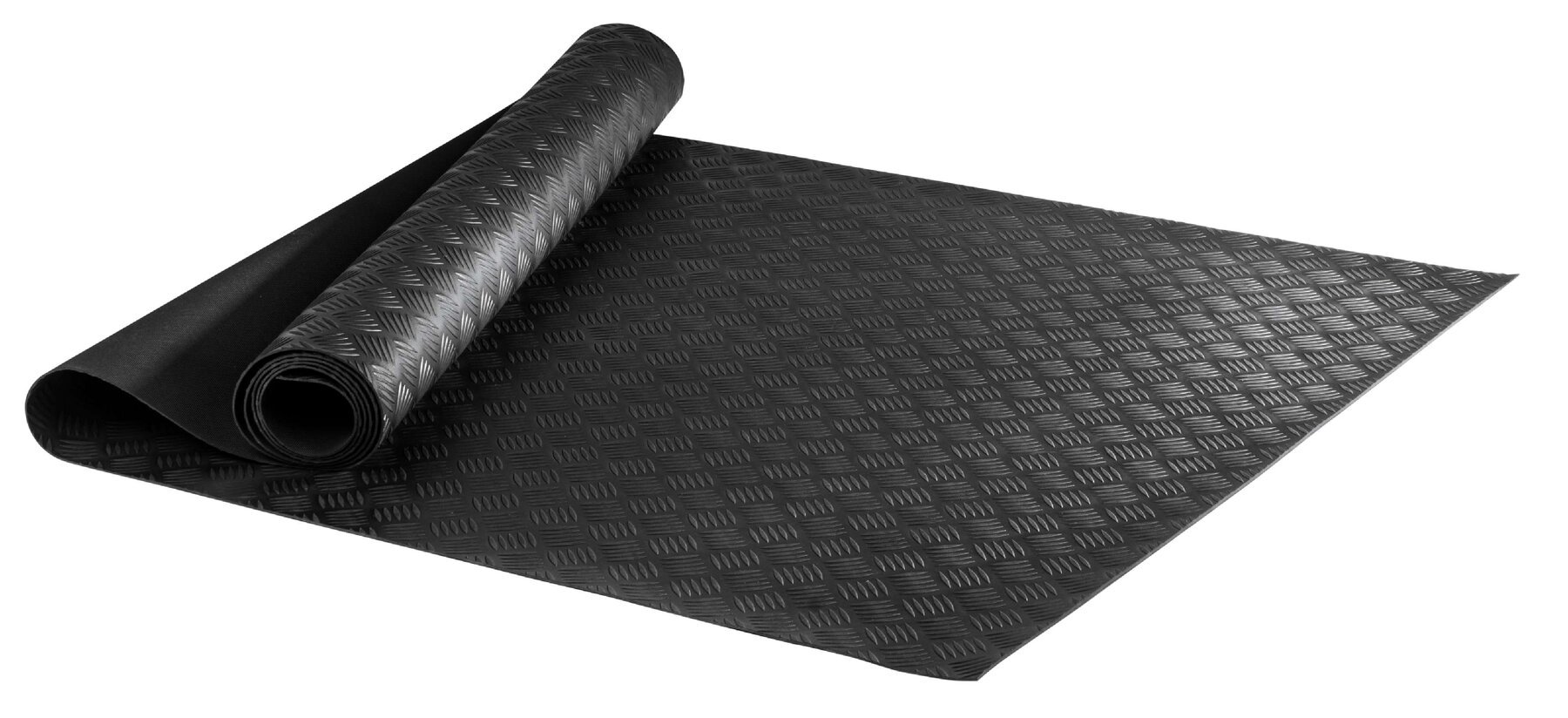 Tapis de voiture Odin ondulé 100x200 cm universel noir