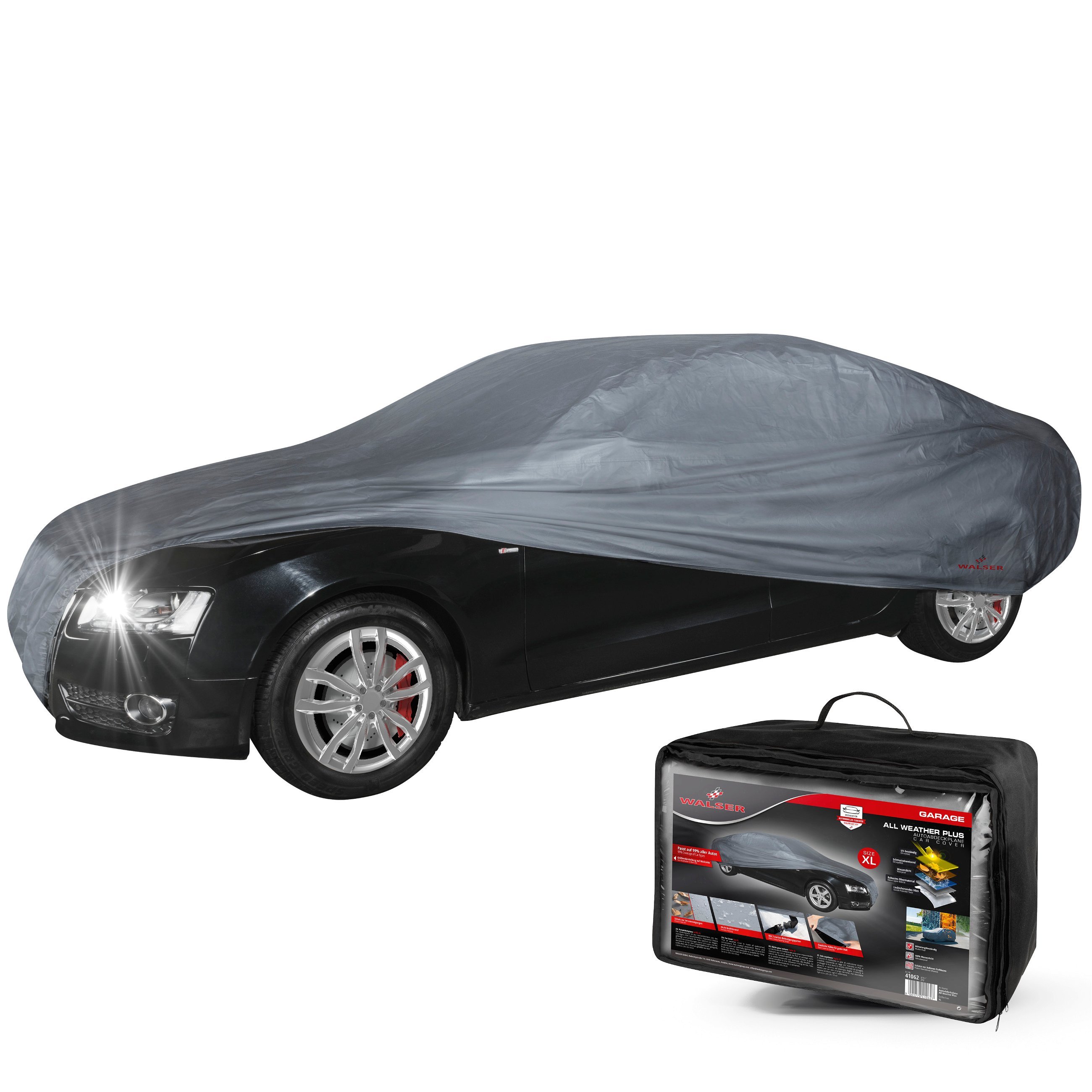 Car tarpaulin All Weather Plus size XL grey