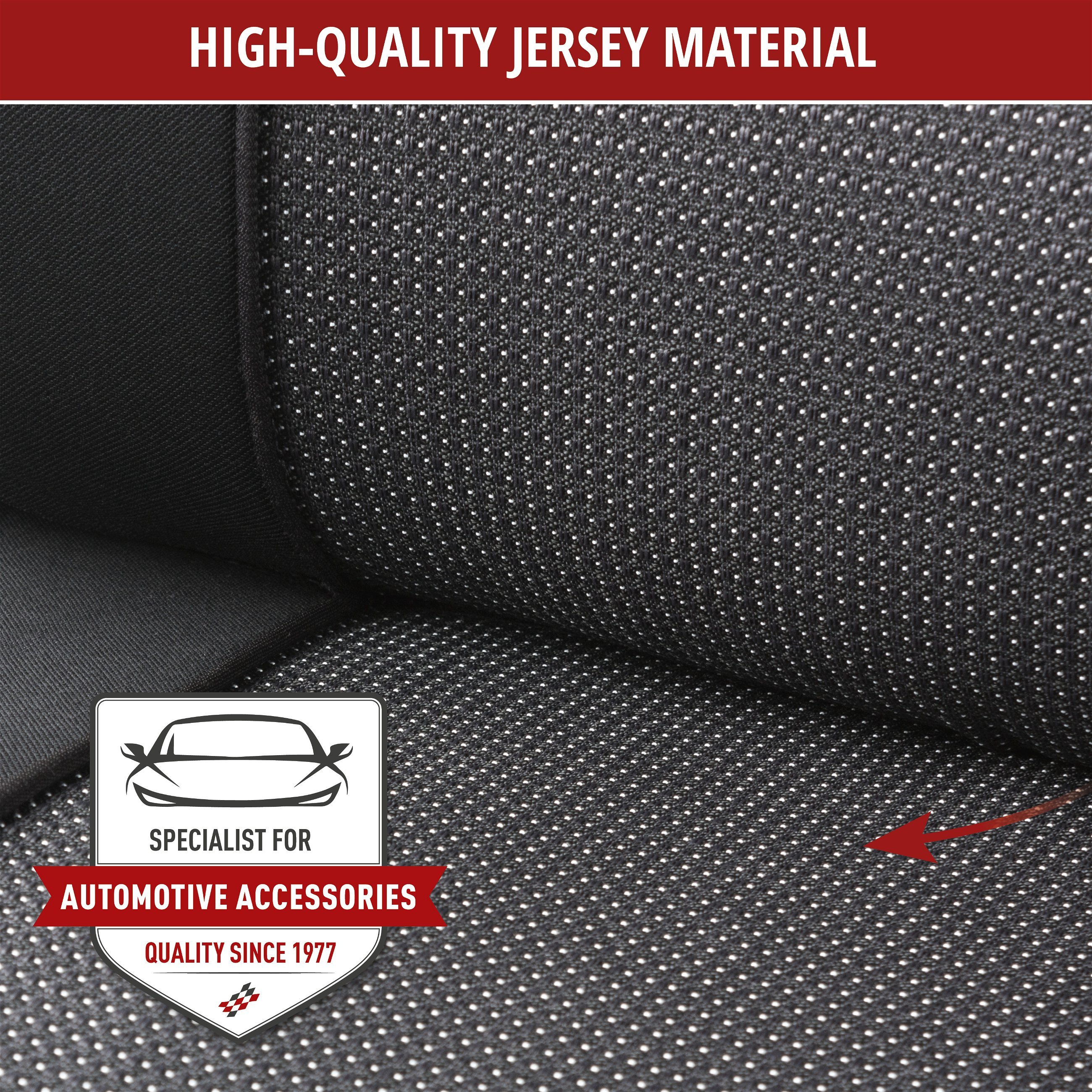 Car Seat covers Pineto grey complete set