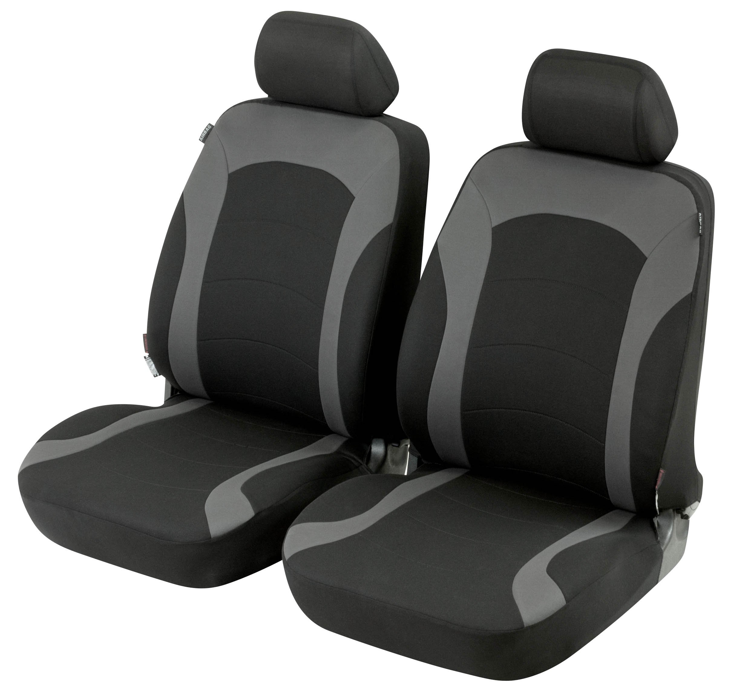 ZIPP IT Premium Inde Car Seat covers for two front seats with zipper system