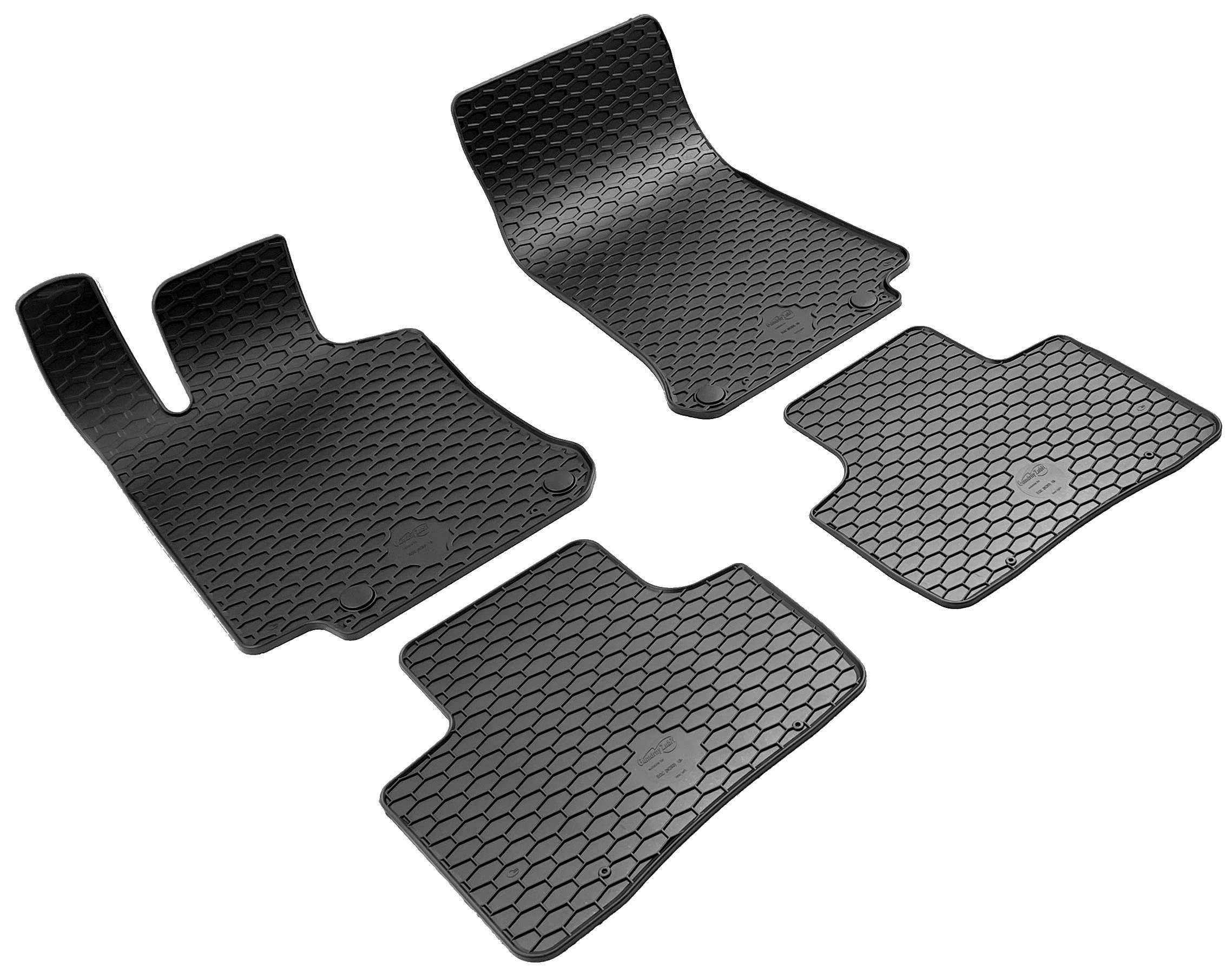 Tapis en caoutchouc DirtGuard pour Mercedes-Benz GLC/GLC Coupe 2015-2022, Mercedes-Benz EQC 05/2019-auj.