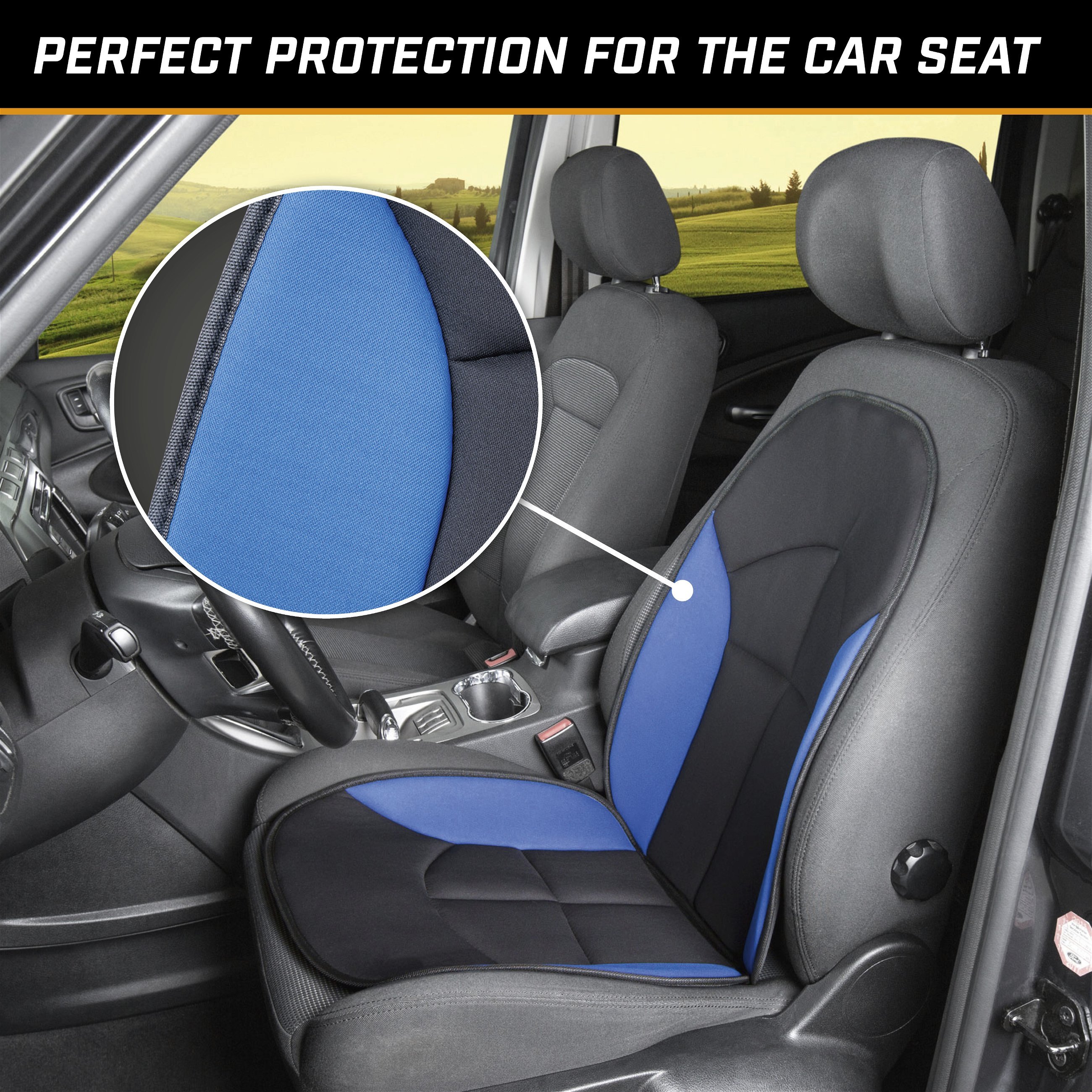 Car Seat cover Novara blue