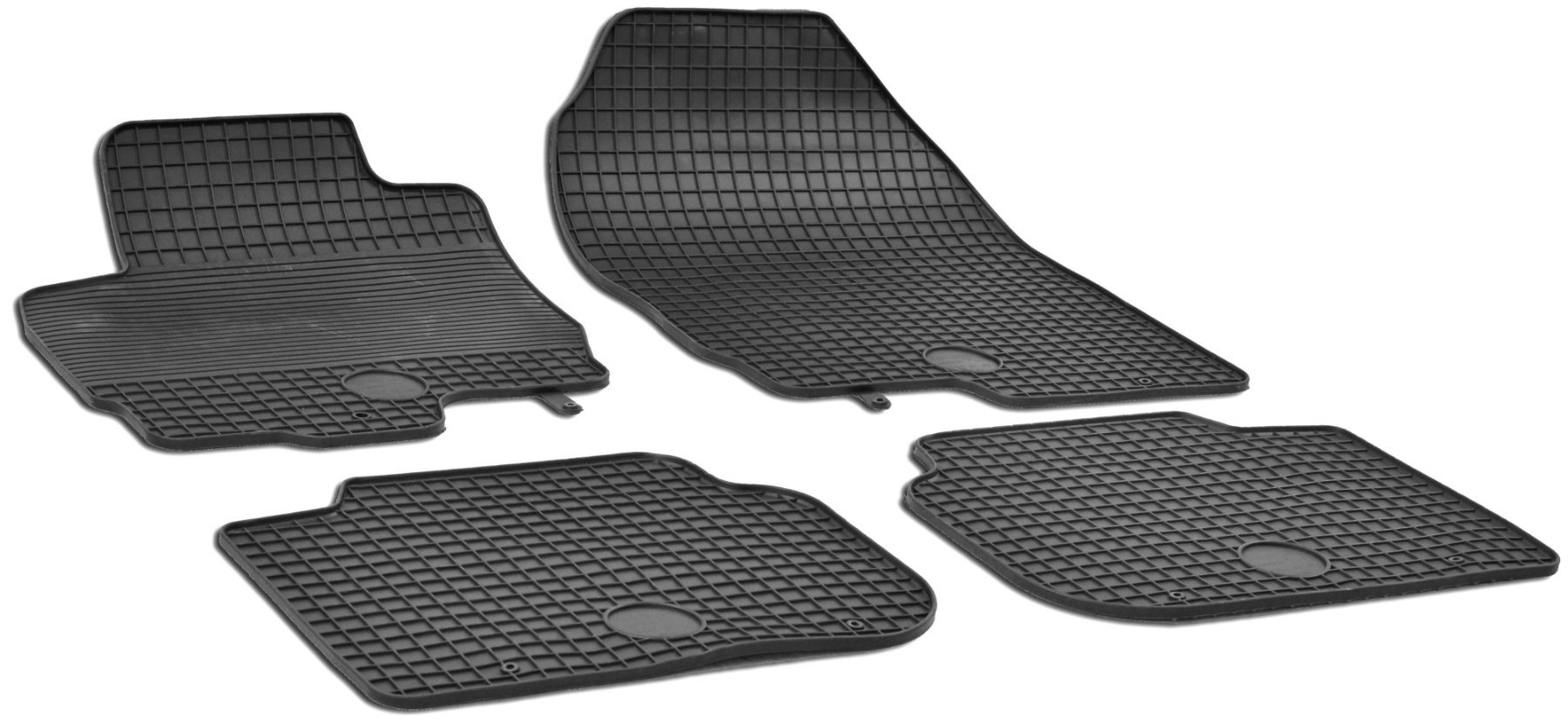 DirtGuard rubberen voetmatten geschikt voor Mitsubishi Colt VI 10/2002-2012