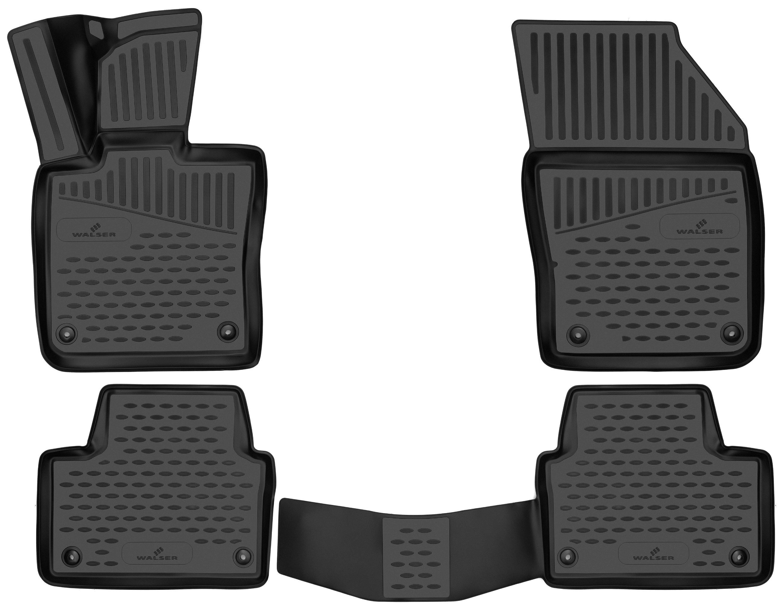 Tappetini in gomma per auto su misura XTR per Volvo V60 II 02/2018 - Oggi