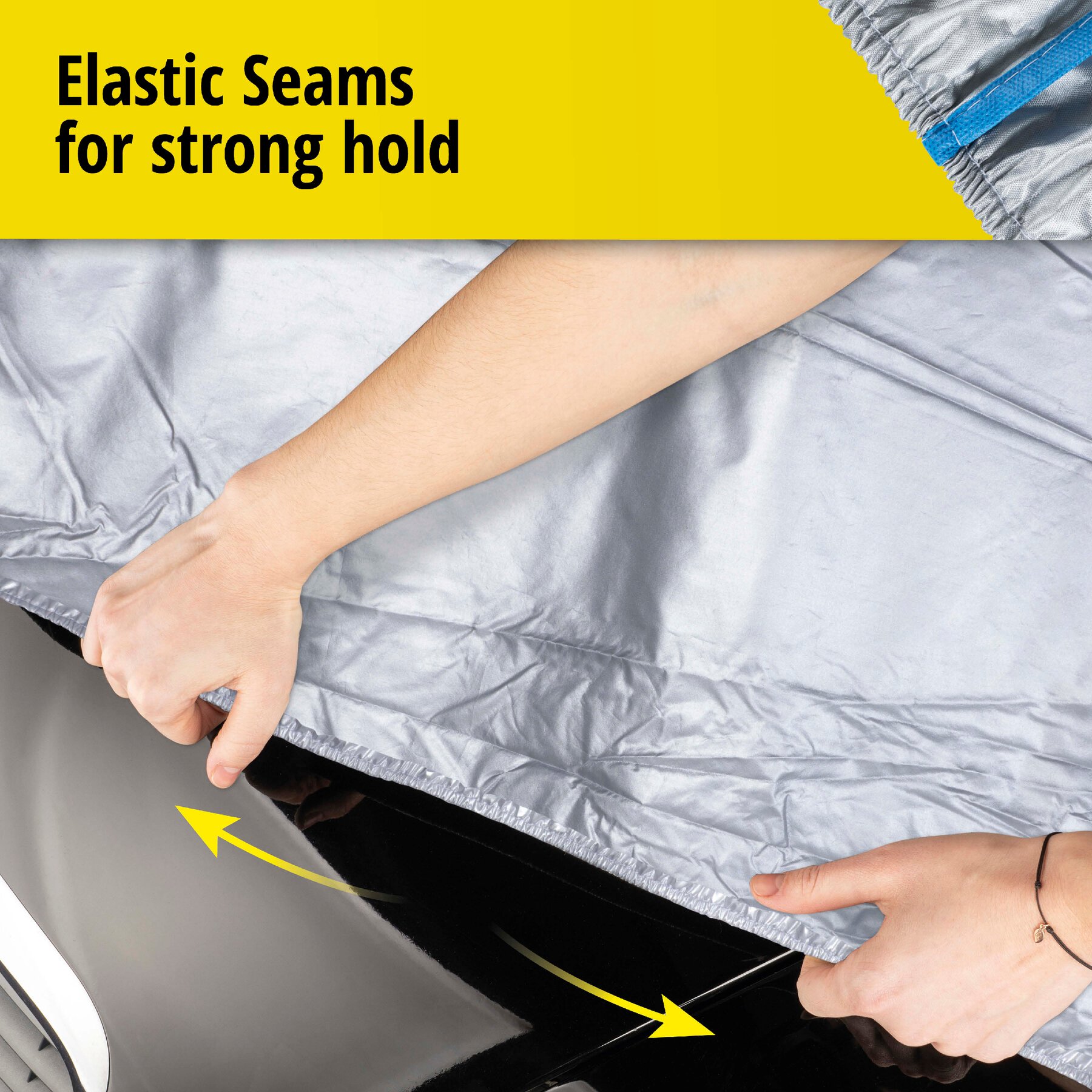 Car tarpaulin Sun Reflect size 8 silver