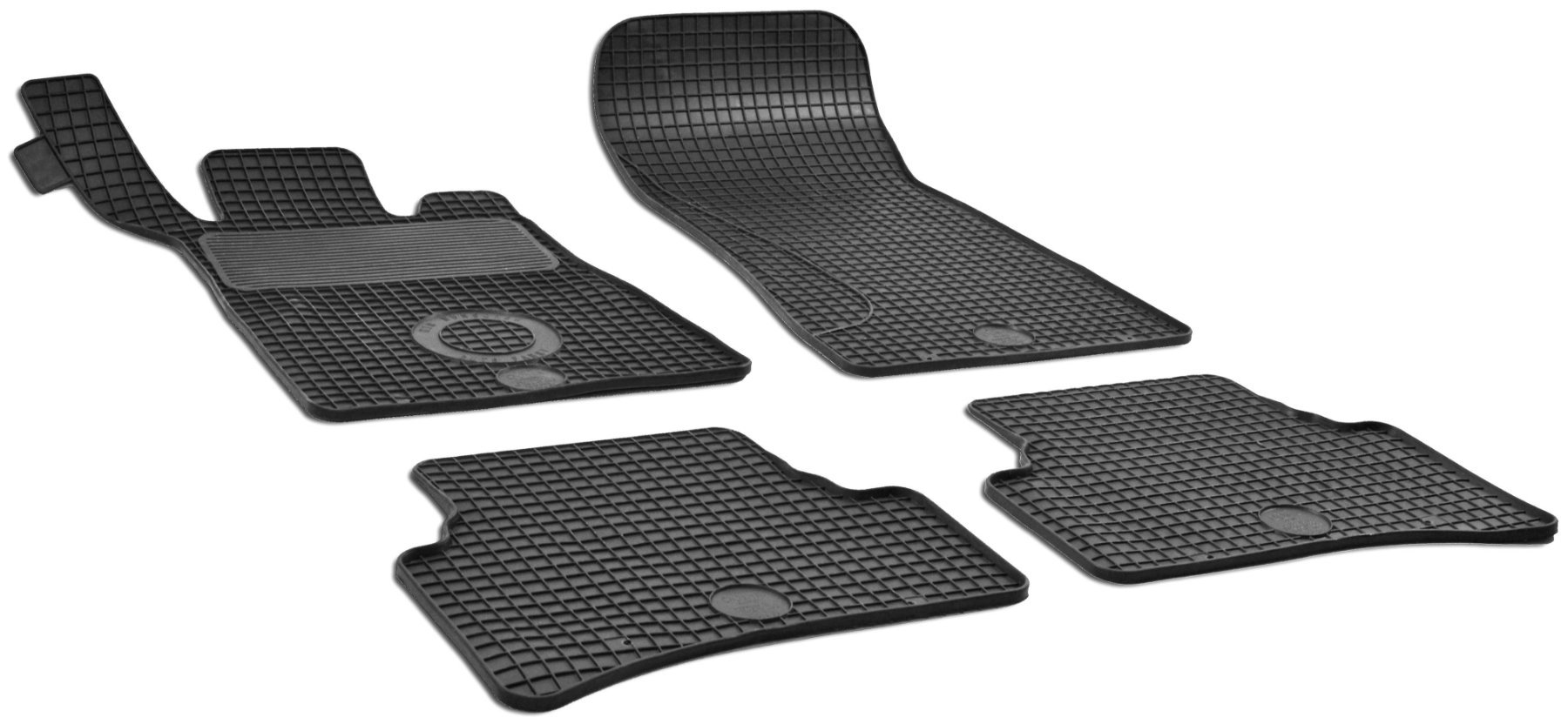 Tapis en caoutchouc DirtGuard pour Mercedes-Benz Classe C (W203) 05/2000-12/2007