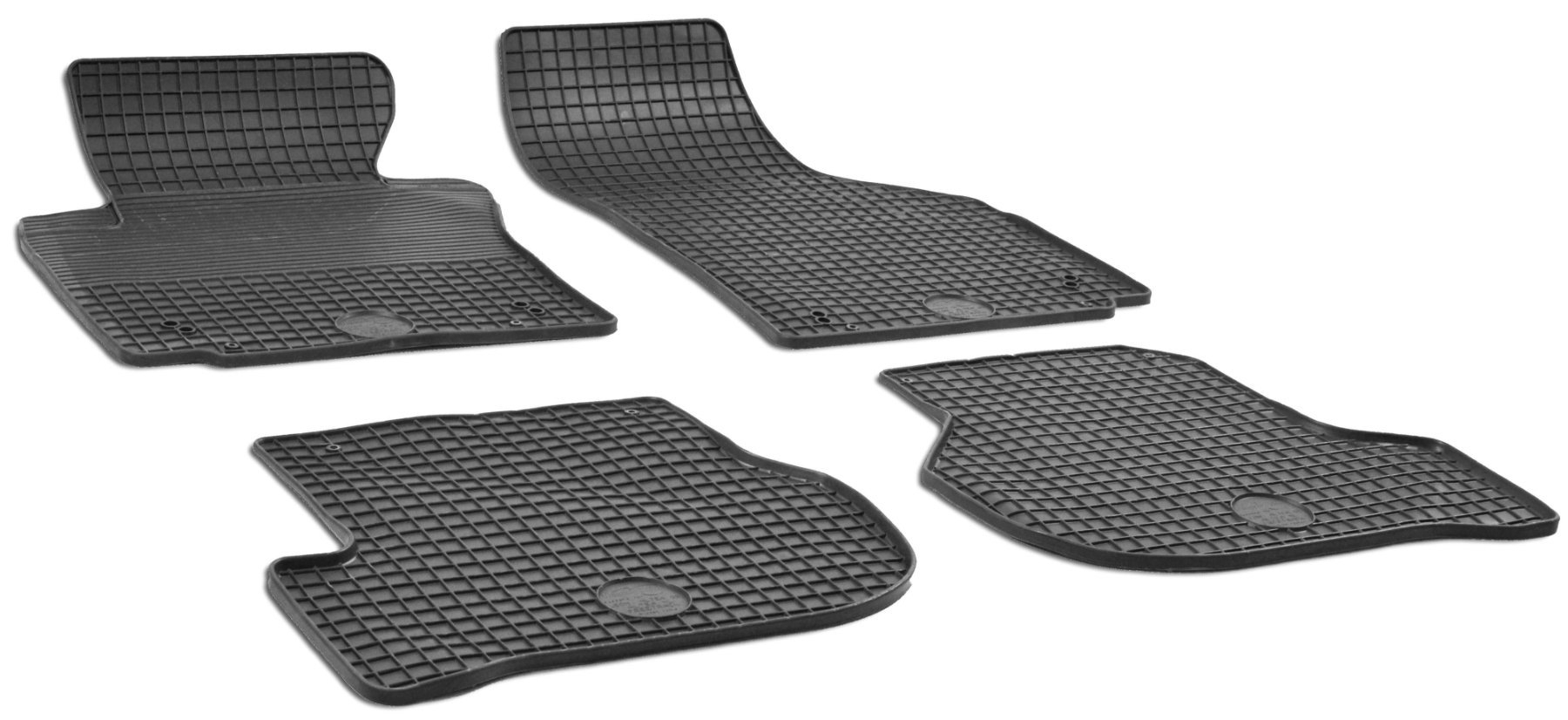 Tappetini in gomma DirtGuard su misura per Seat Altea 03/2004-Oggi, Seat Leon 05/2005-12/2013