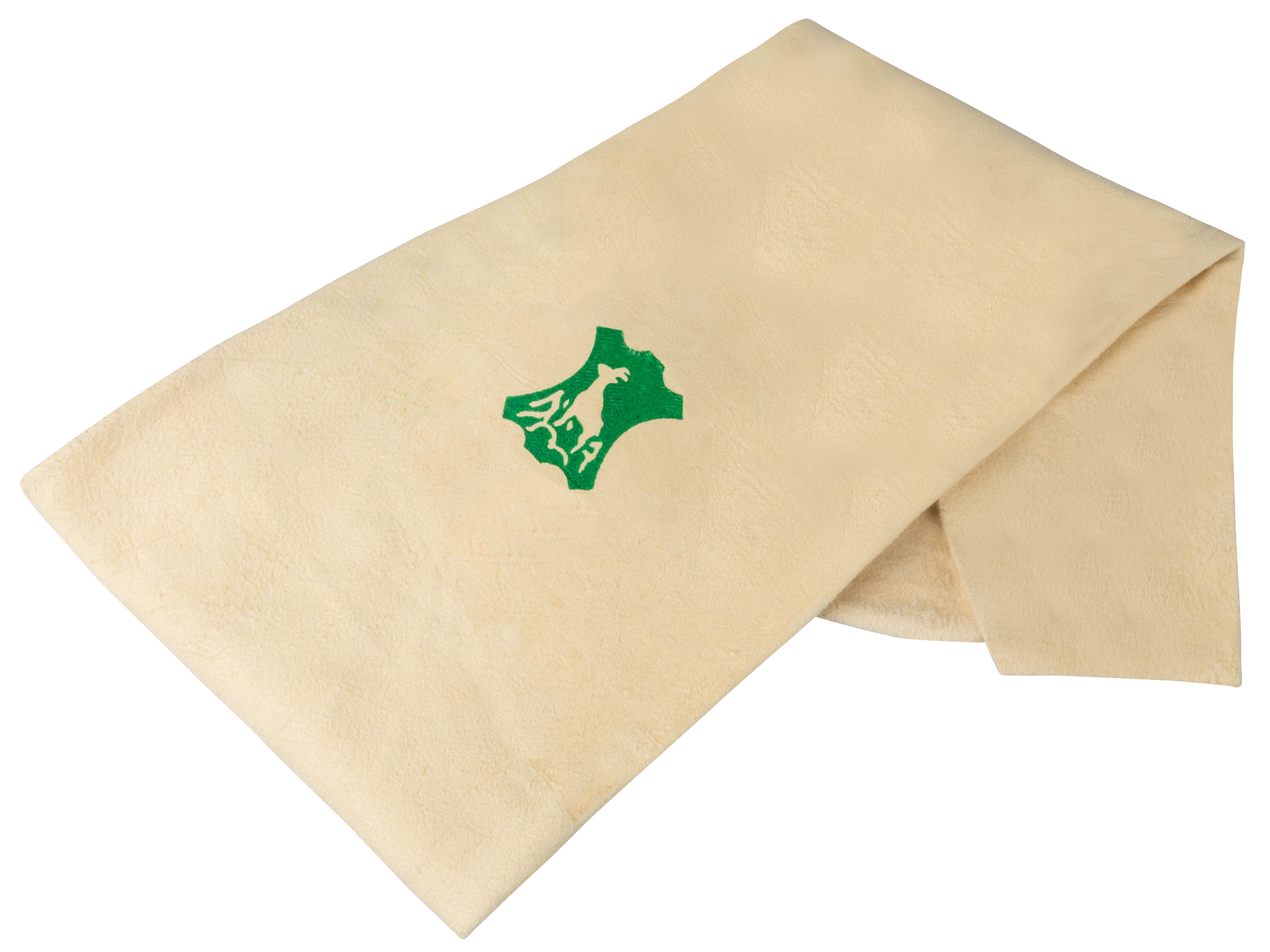 Chamois Tuch beige, 68 x 45 cm Naturform