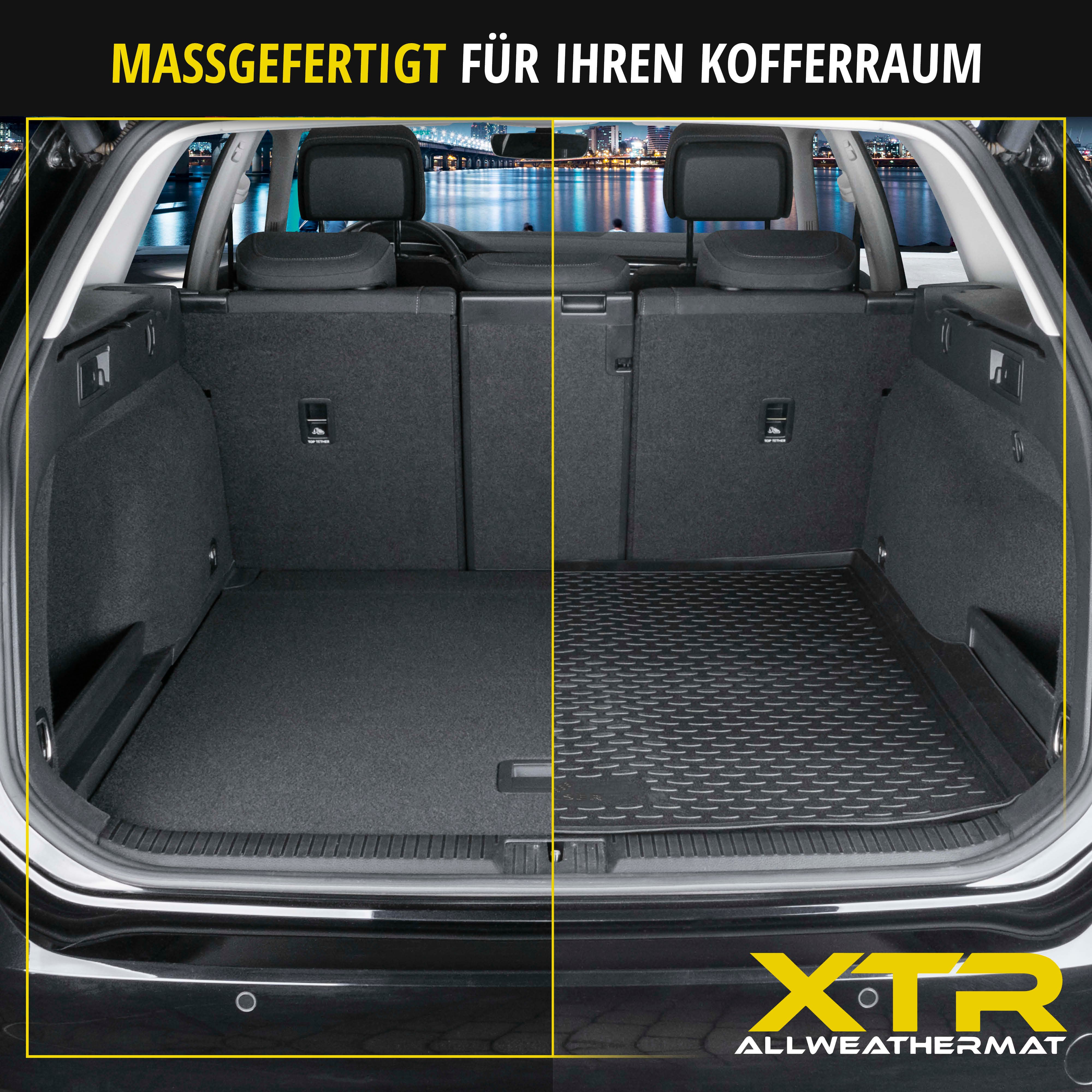 Kofferraumwanne XTR für Audi A3 2003 - 2013, A3 Sportback 2004 - 2015