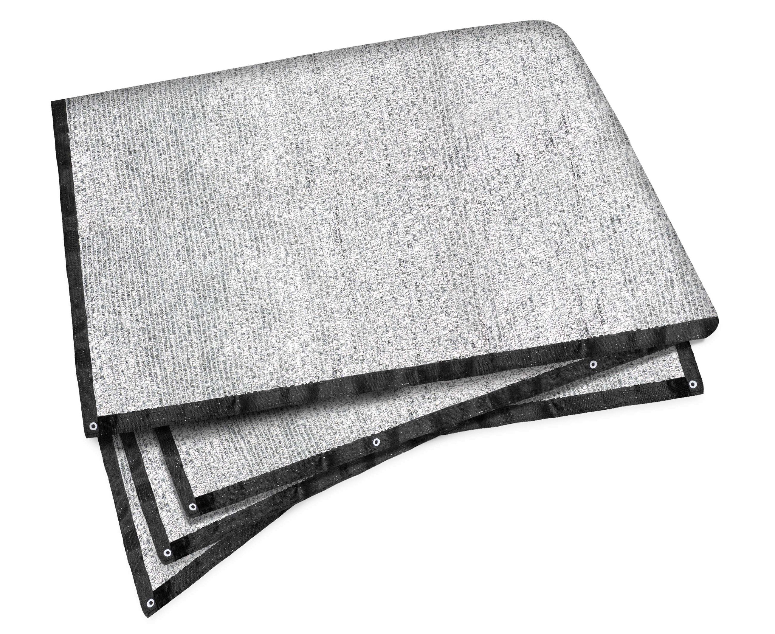 Sonnenschutznetz Stay Cool silber Aluminium 3x4m