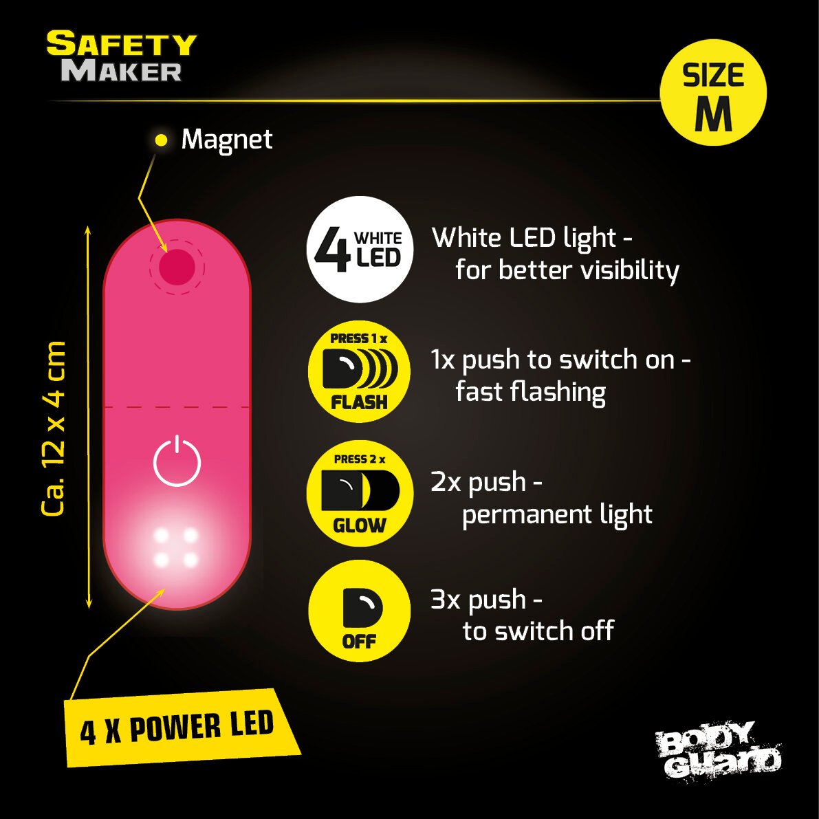 Reflector Multilight L pink