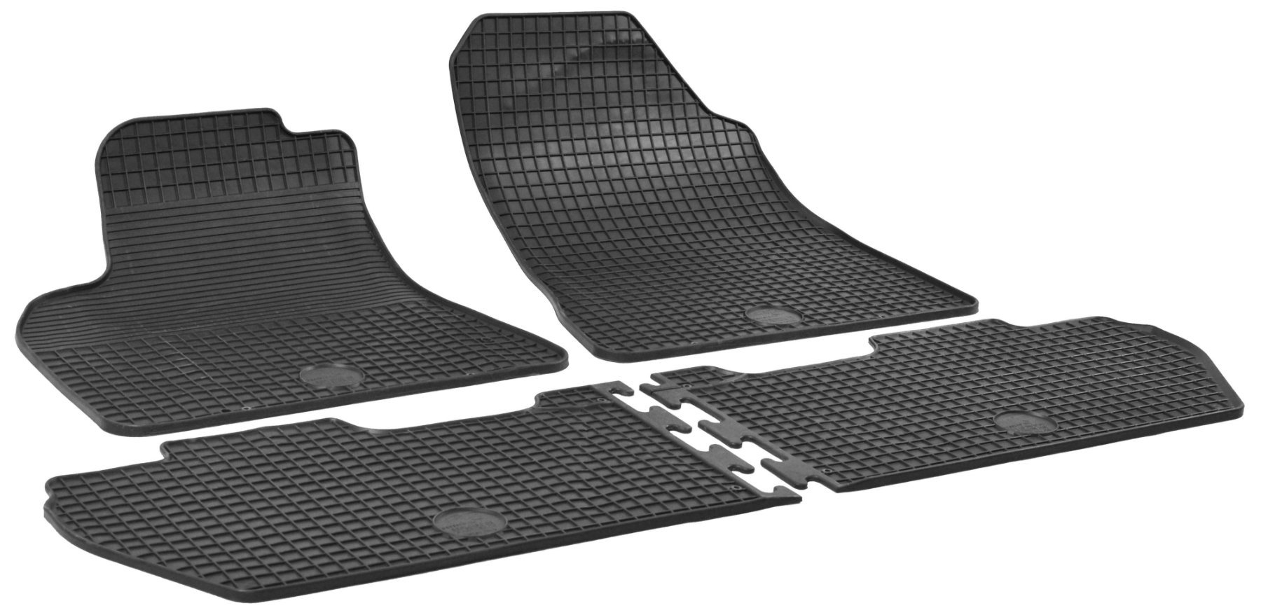 RubberLine rubberen voetmatten geschikt voor Citroen Berlingo, Peugeot Partner 04/2008-Vandaag
