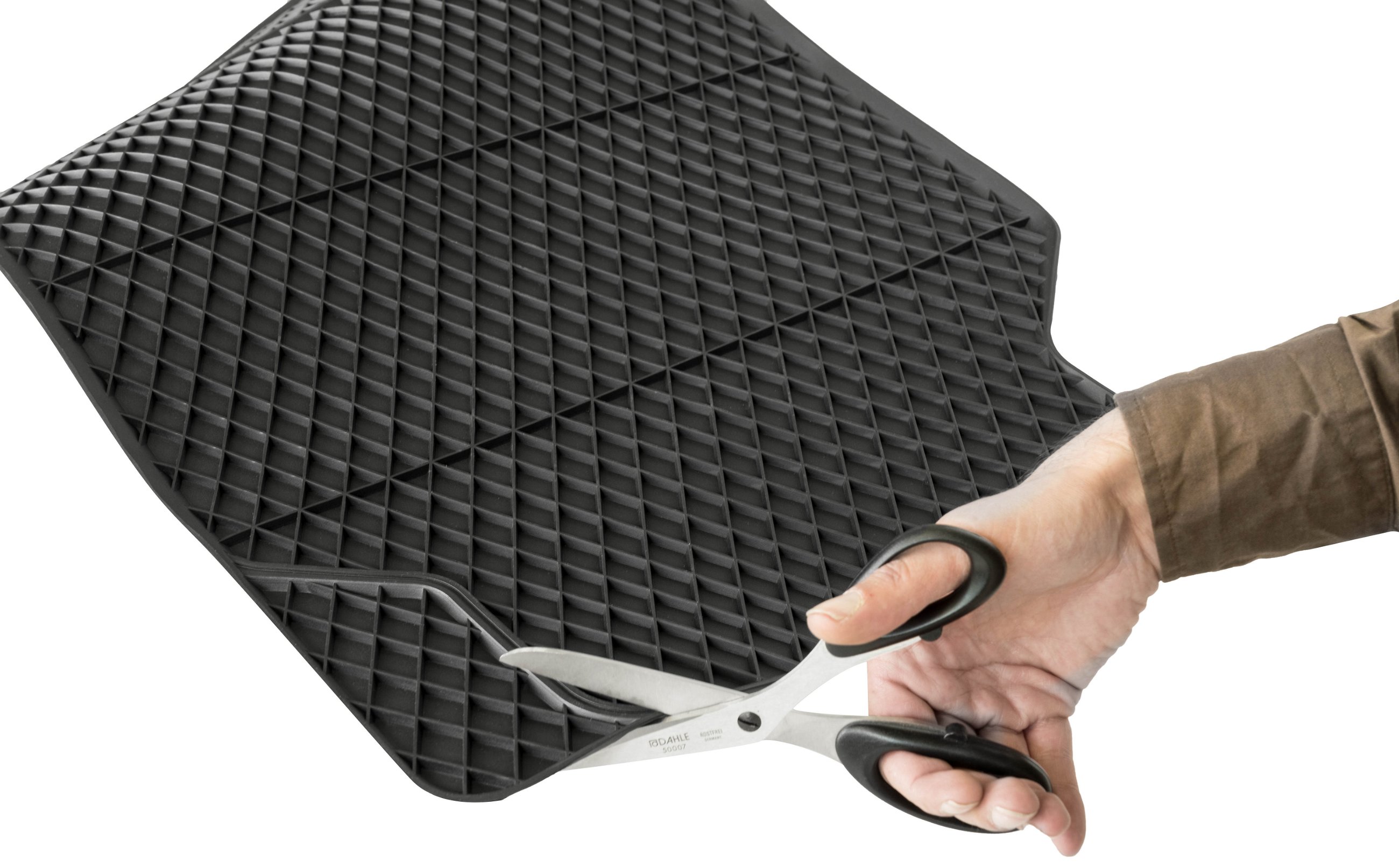 Rubber mats for Robust front mats black