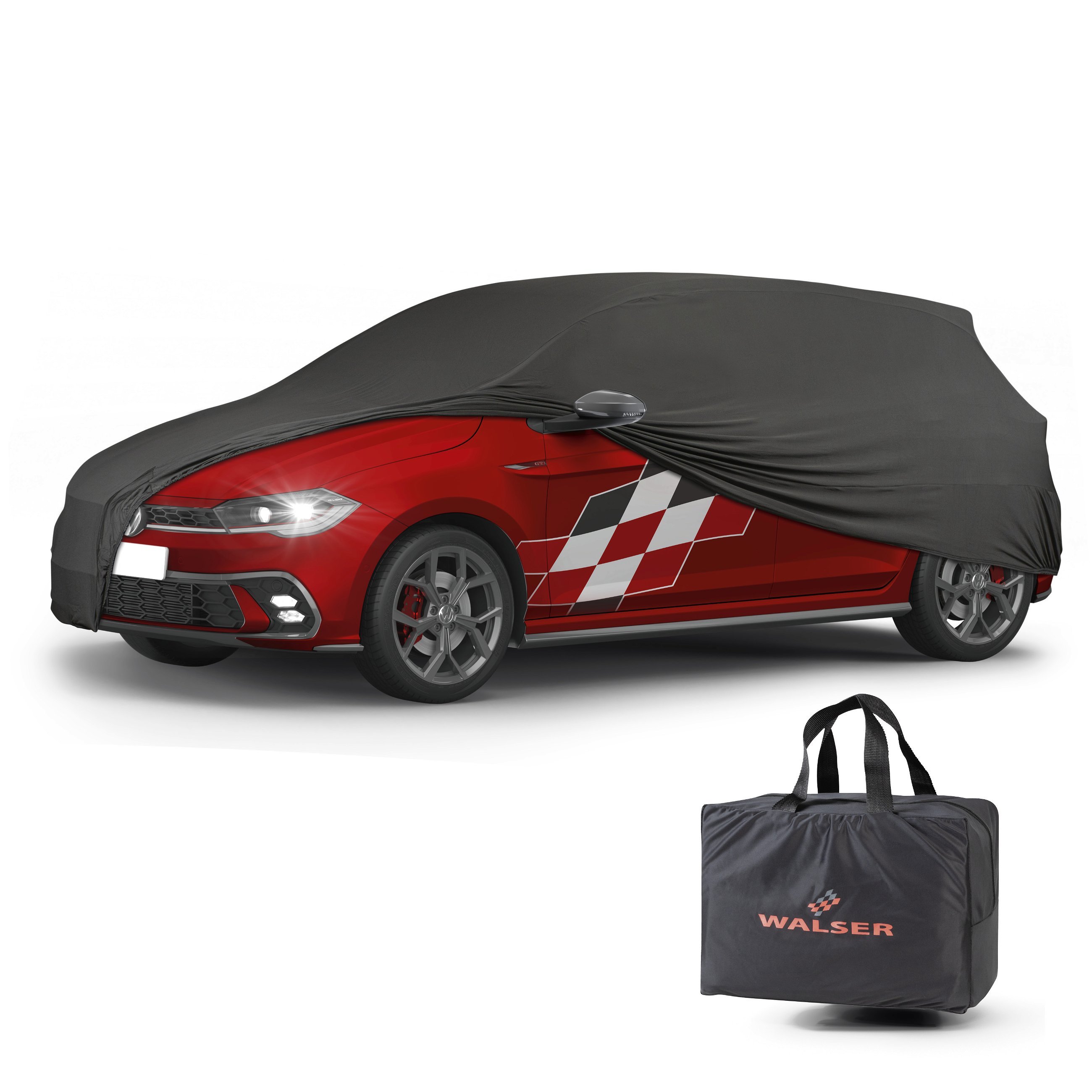 Car cover Indoor Stretch Plus size M black