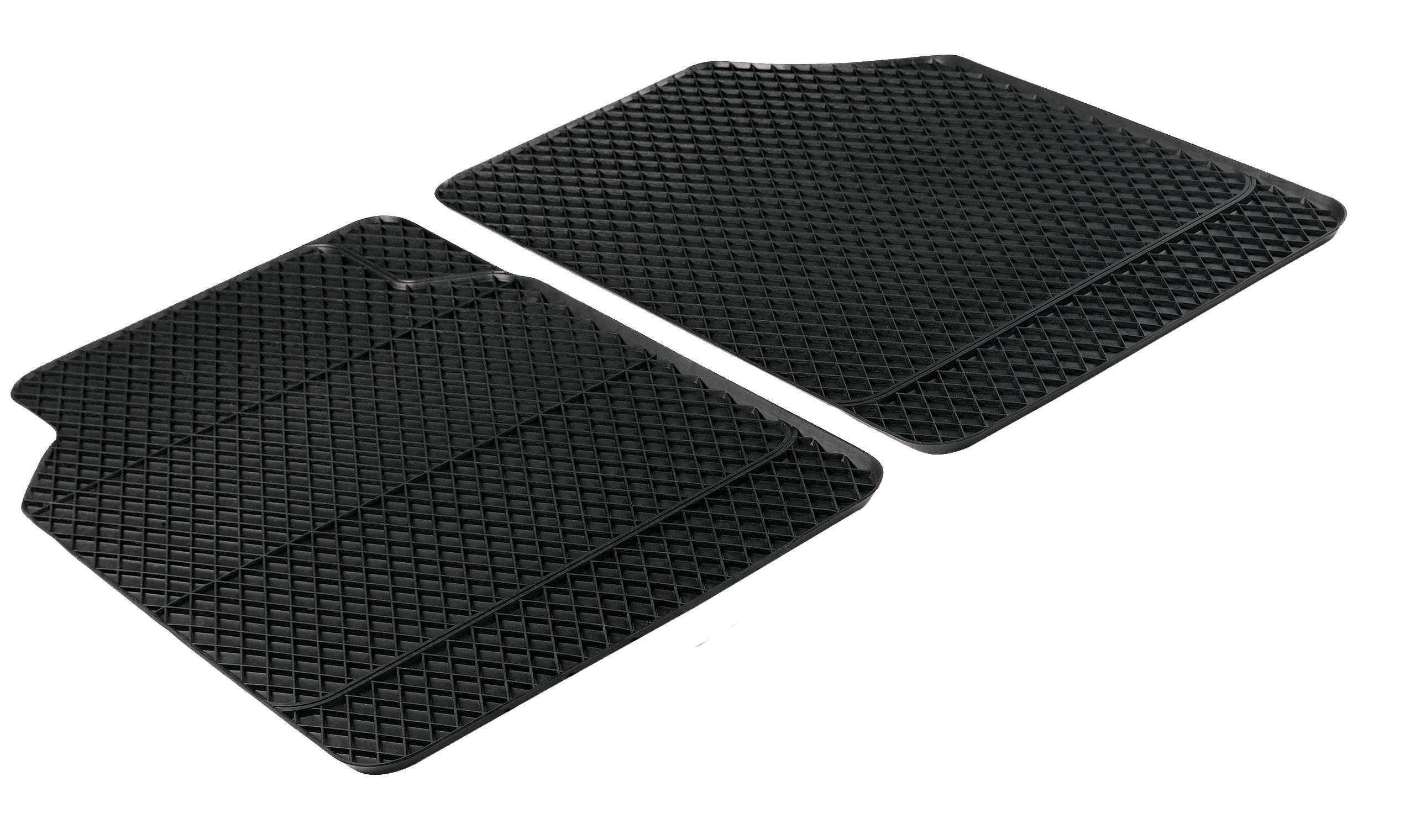 Rubber mats for Robust front mats black