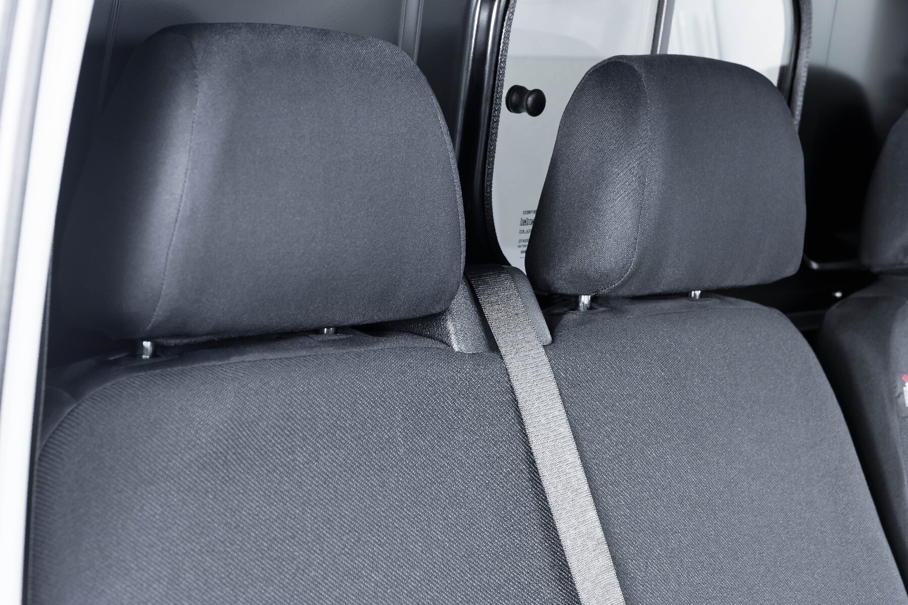 Housse de siège Transporter en tissu pour Mercedes Vito/Viano, siège simple