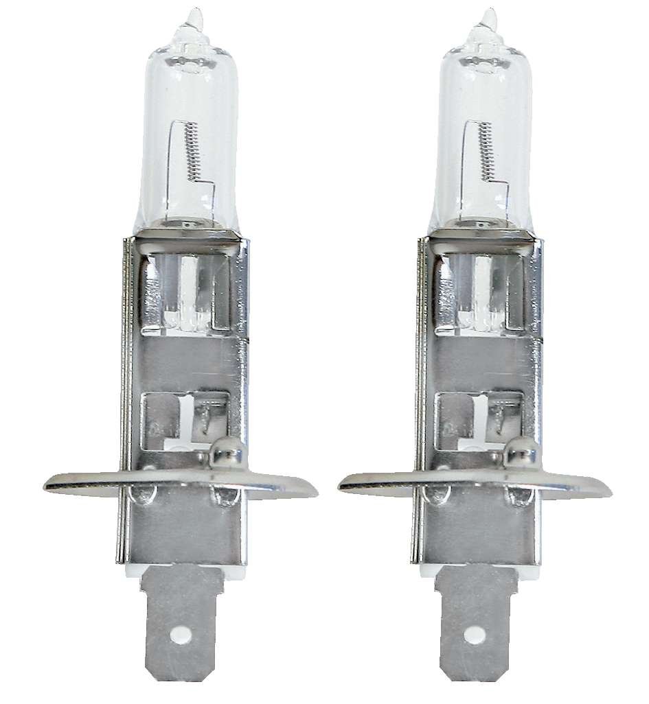 Spare Lamp Box 2 Parts White Laser H1 Lighting Garage
