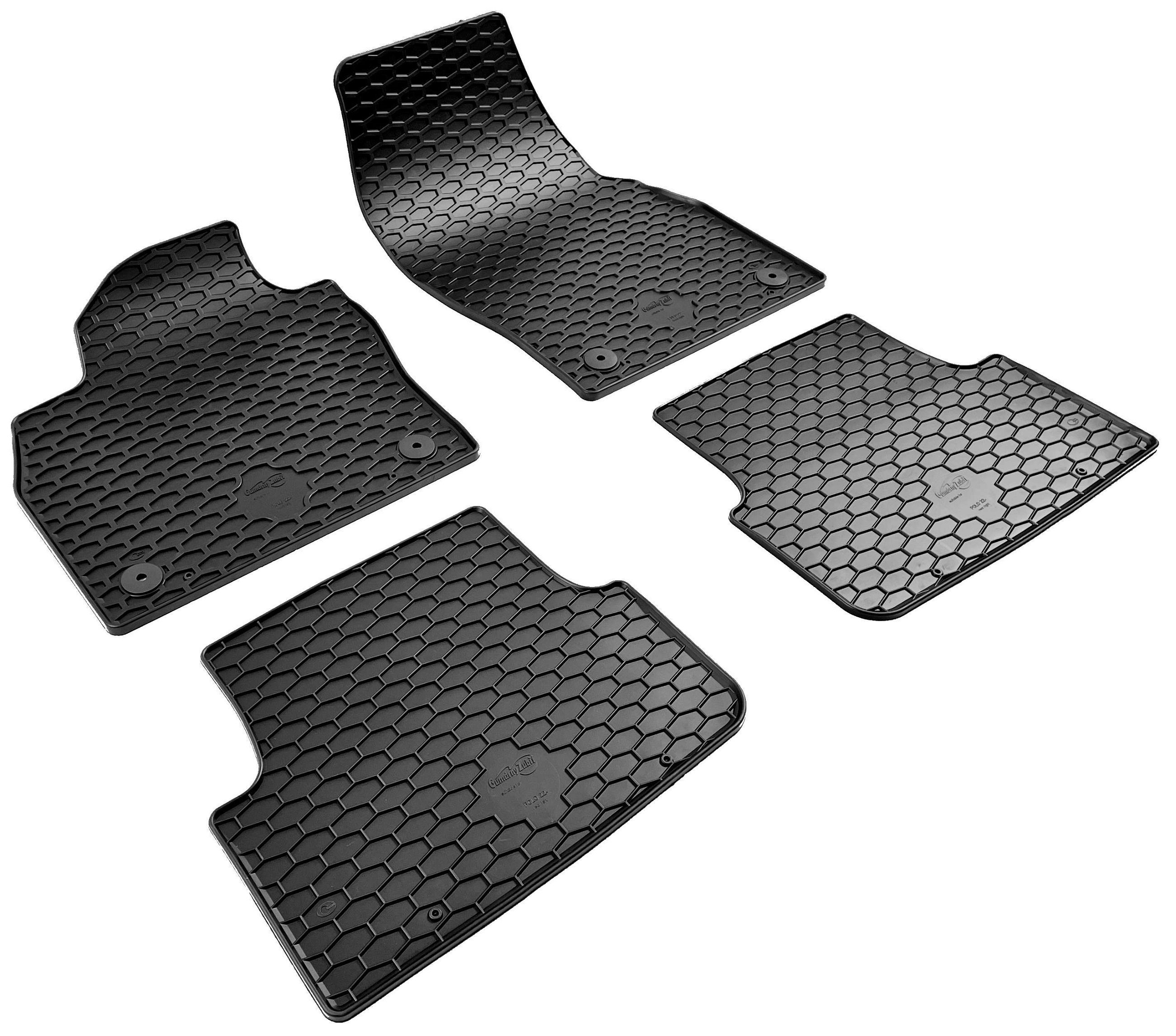 DirtGuard rubberen voetmatten geschikt voor VW Polo VI/VW Taigo 2021-Vandaag
