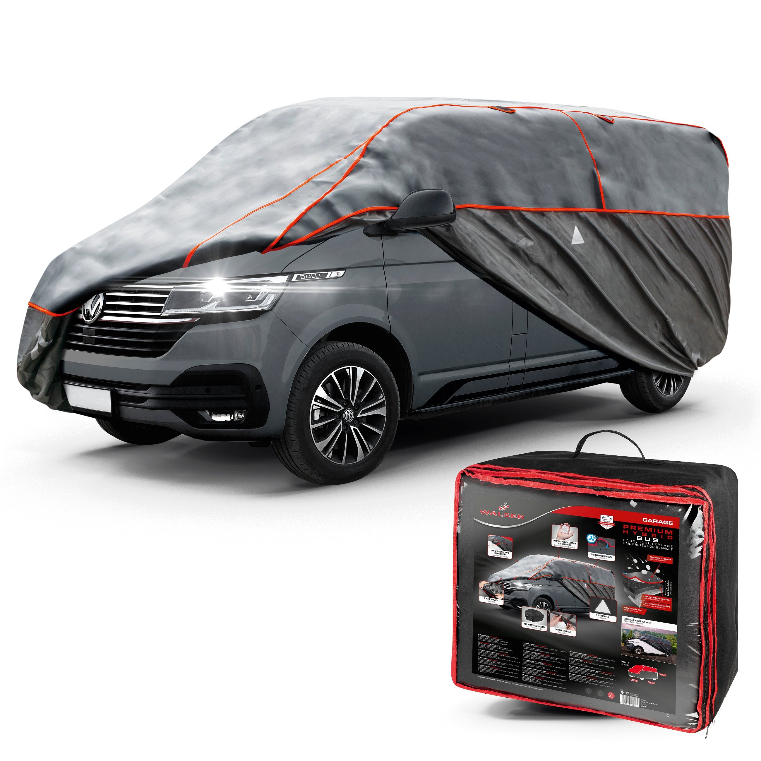 Bus-hagelbeschermhoes Premium Hybrid XL