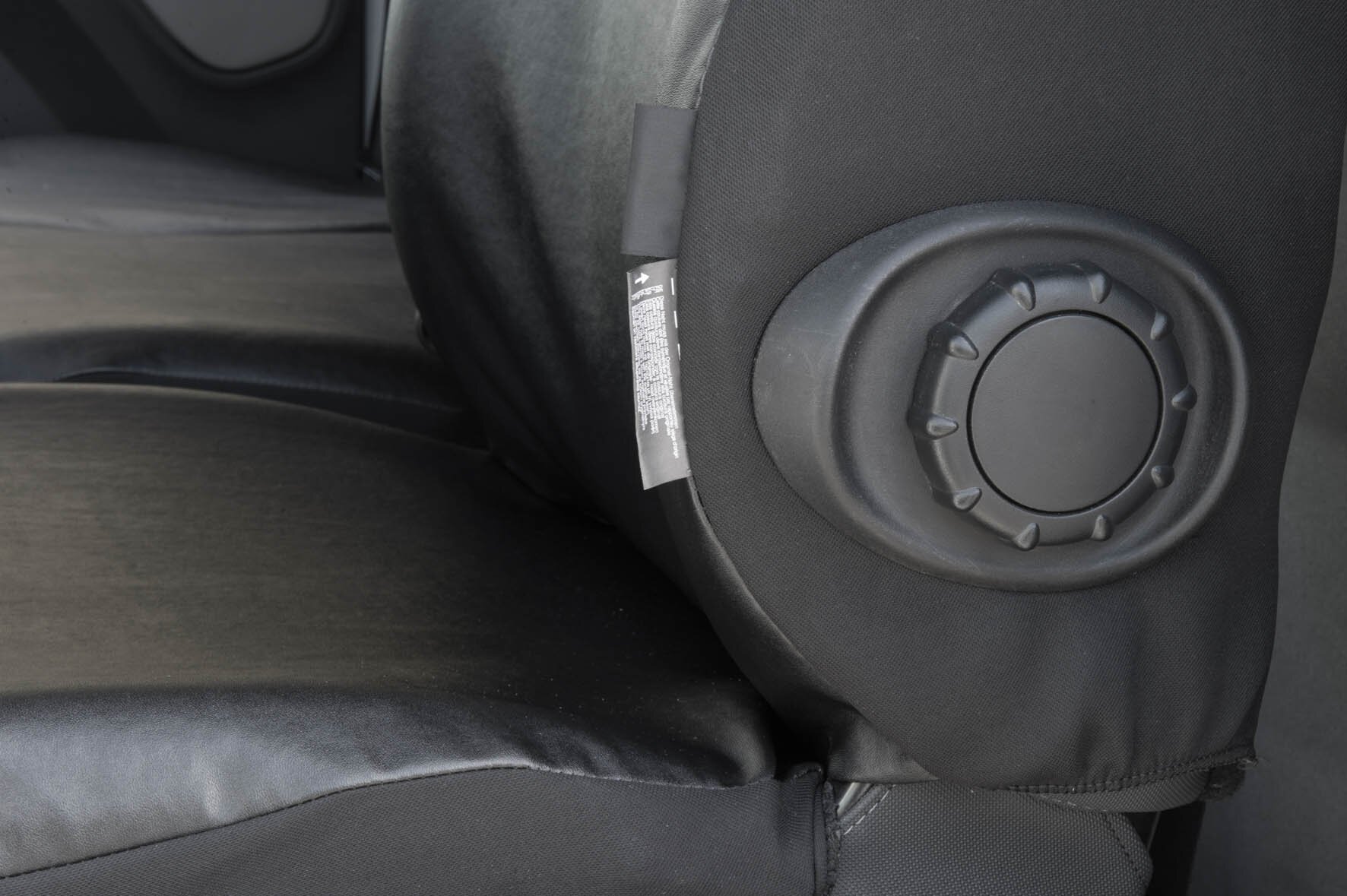 Passform Sitzbezug aus Kunstleder für Opel Movano, Renault Master, Nissan Interstar, Einzelsitzbezug vorne und Doppelbankbezug