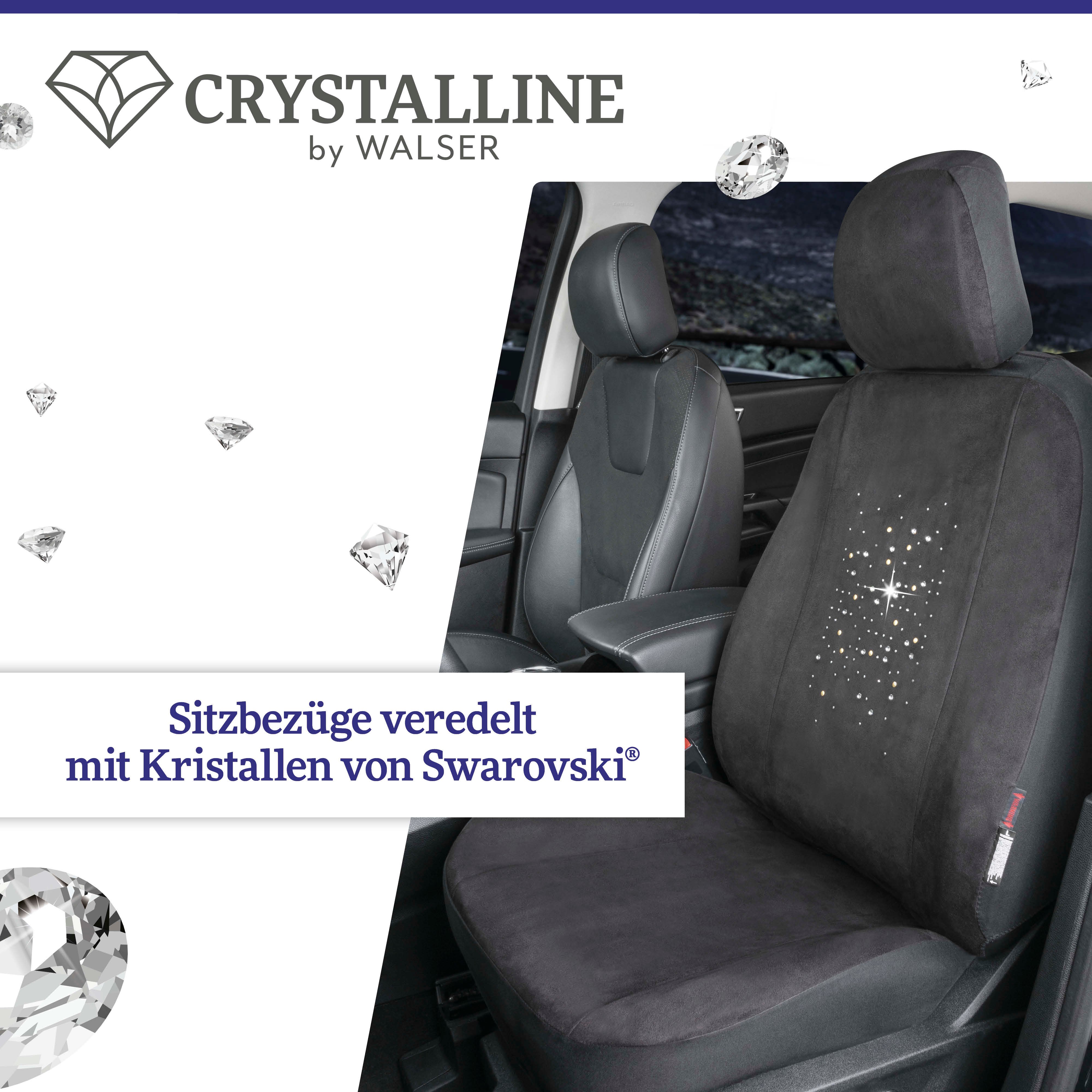 Autositzbezug Angelina verziert mit Kristallen von Swarovski® für einen Vordersitz