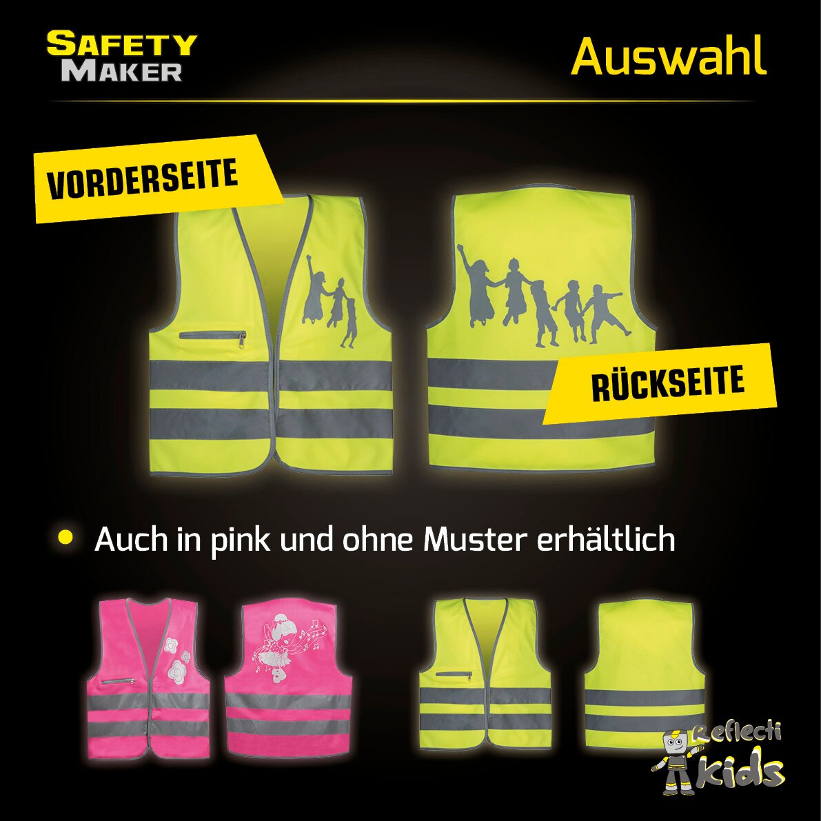 Sicherheitsweste 3-6 Jahre Jumping Kids
