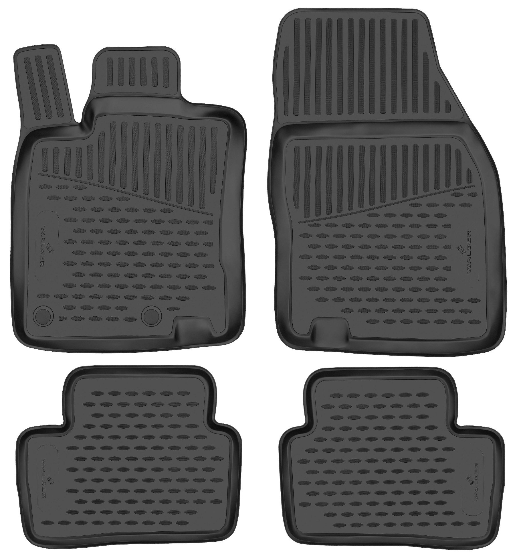 Tapis en caoutchouc XTR pour Renault Kadjar (HA, HL) 06/2015-2018