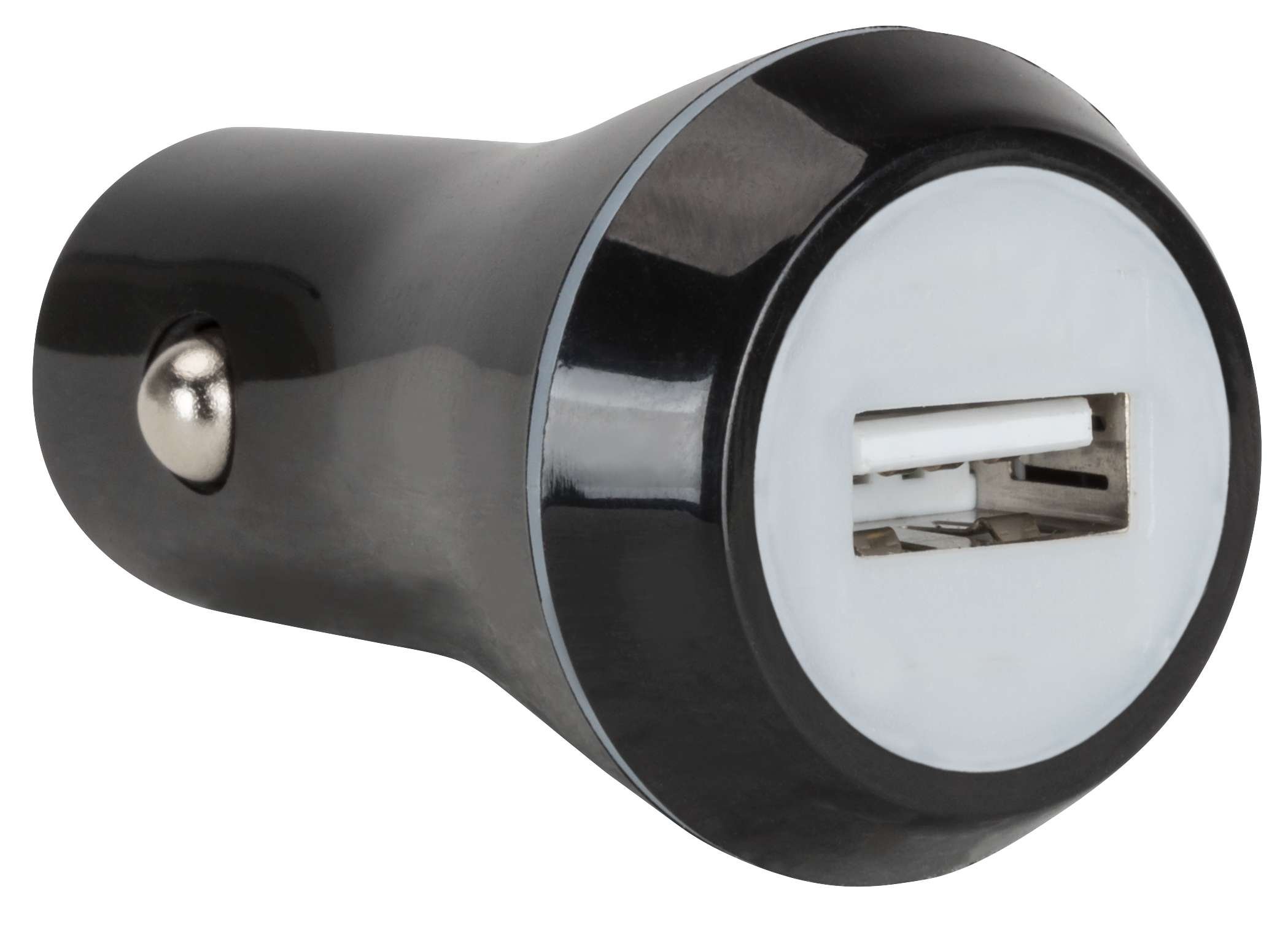 Chargeur USB pour voiture - Adaptateur 12/24V en noir
