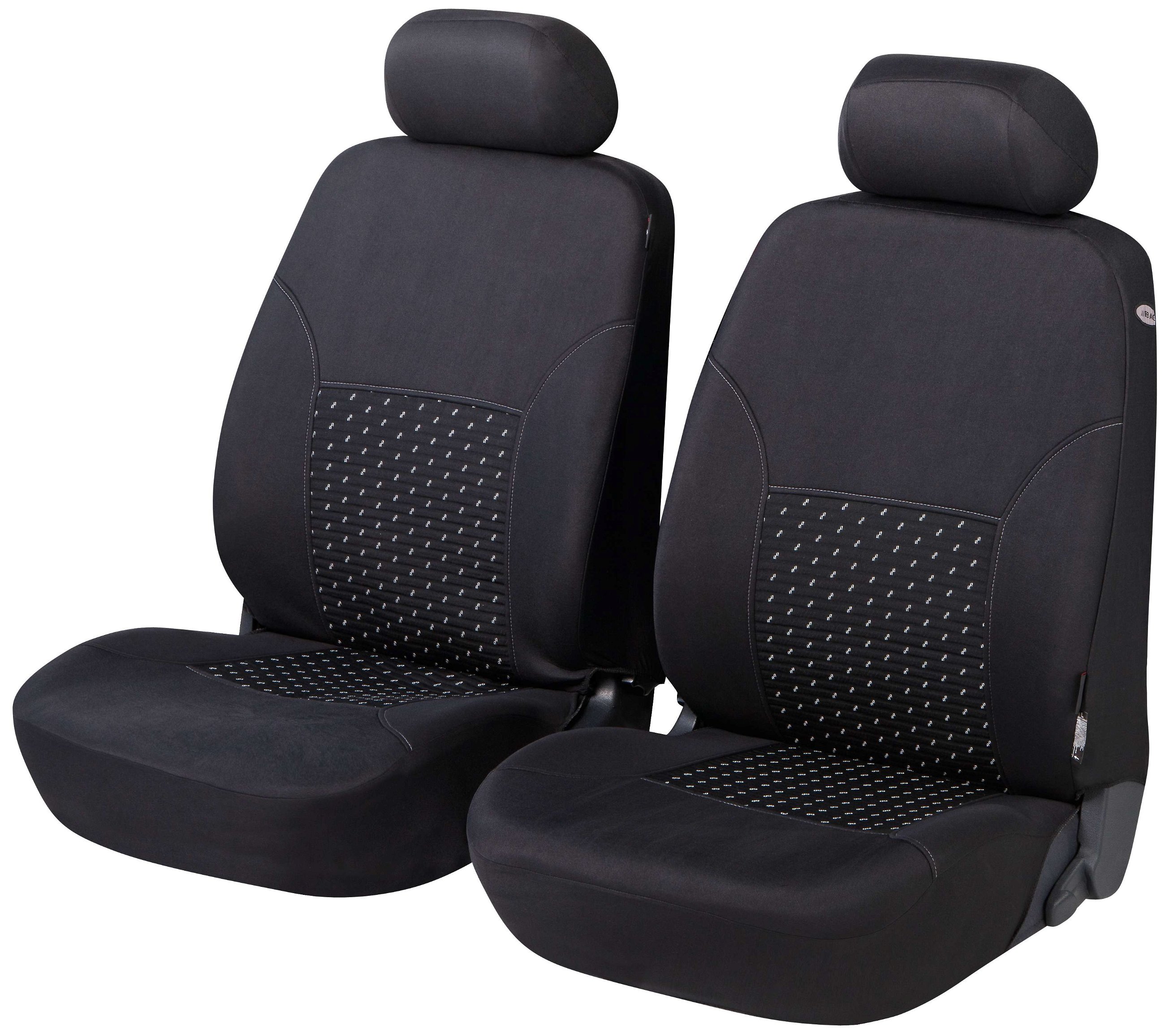 Car Seat cover DotSpot grey black Premium for two front seats, Cloth Seat  covers, Car Seat covers, Seat covers & Cushions