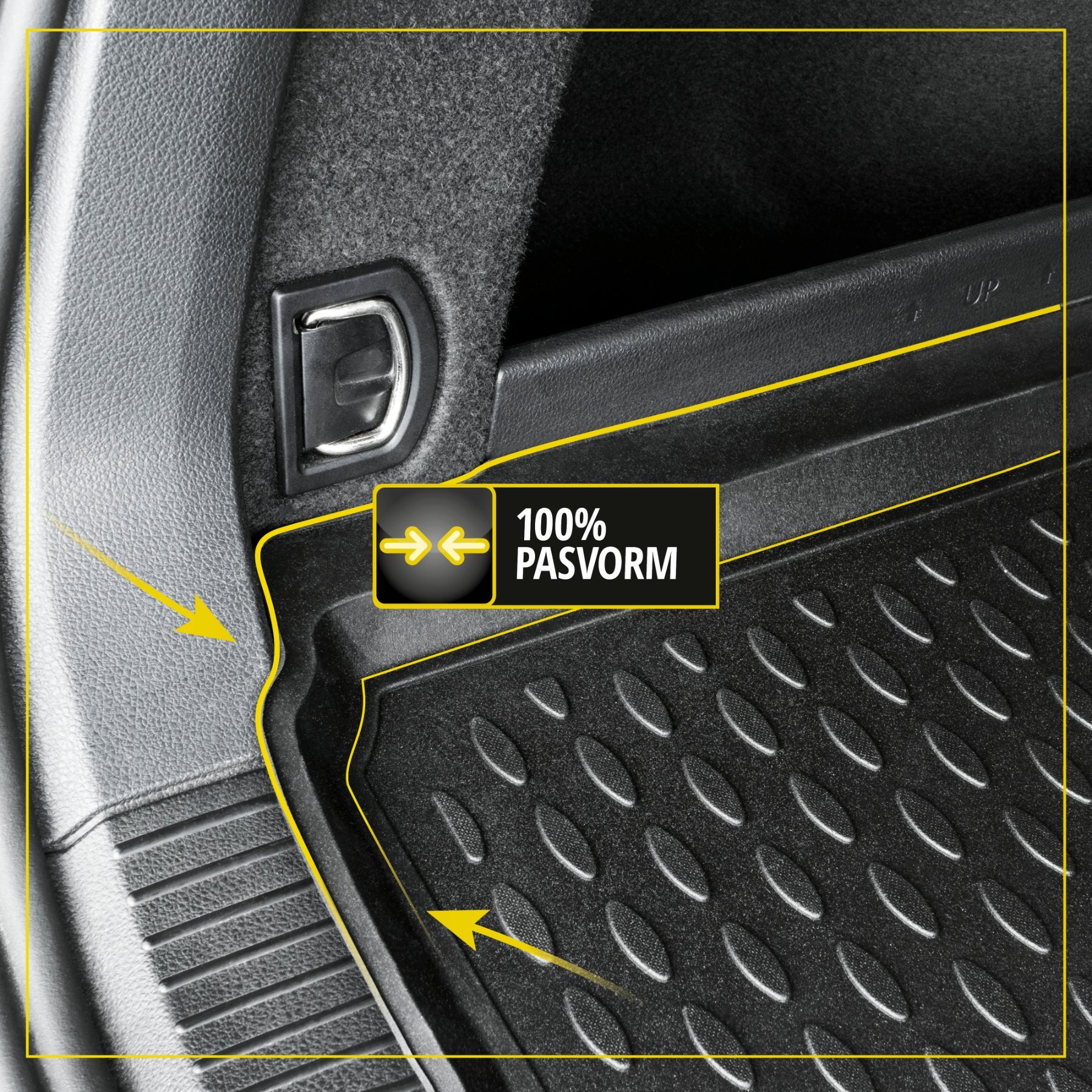 Kofferbakmat XTR geschikt voor Opel Grandland X (A18) 2017-Vandaag, onderste laadvloer