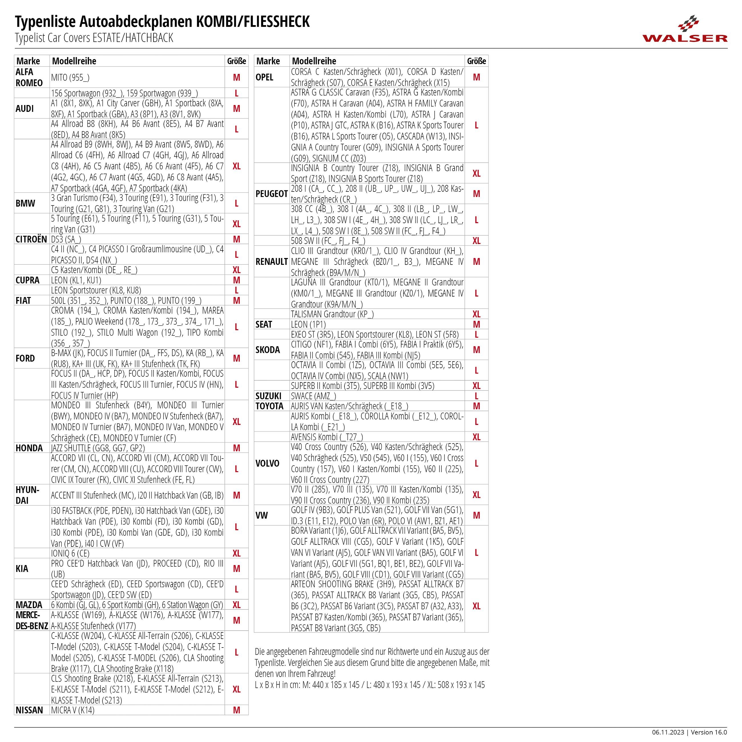 Abdeckplane Auto All Weather Basic, Autoplane Vollgarage Kombi