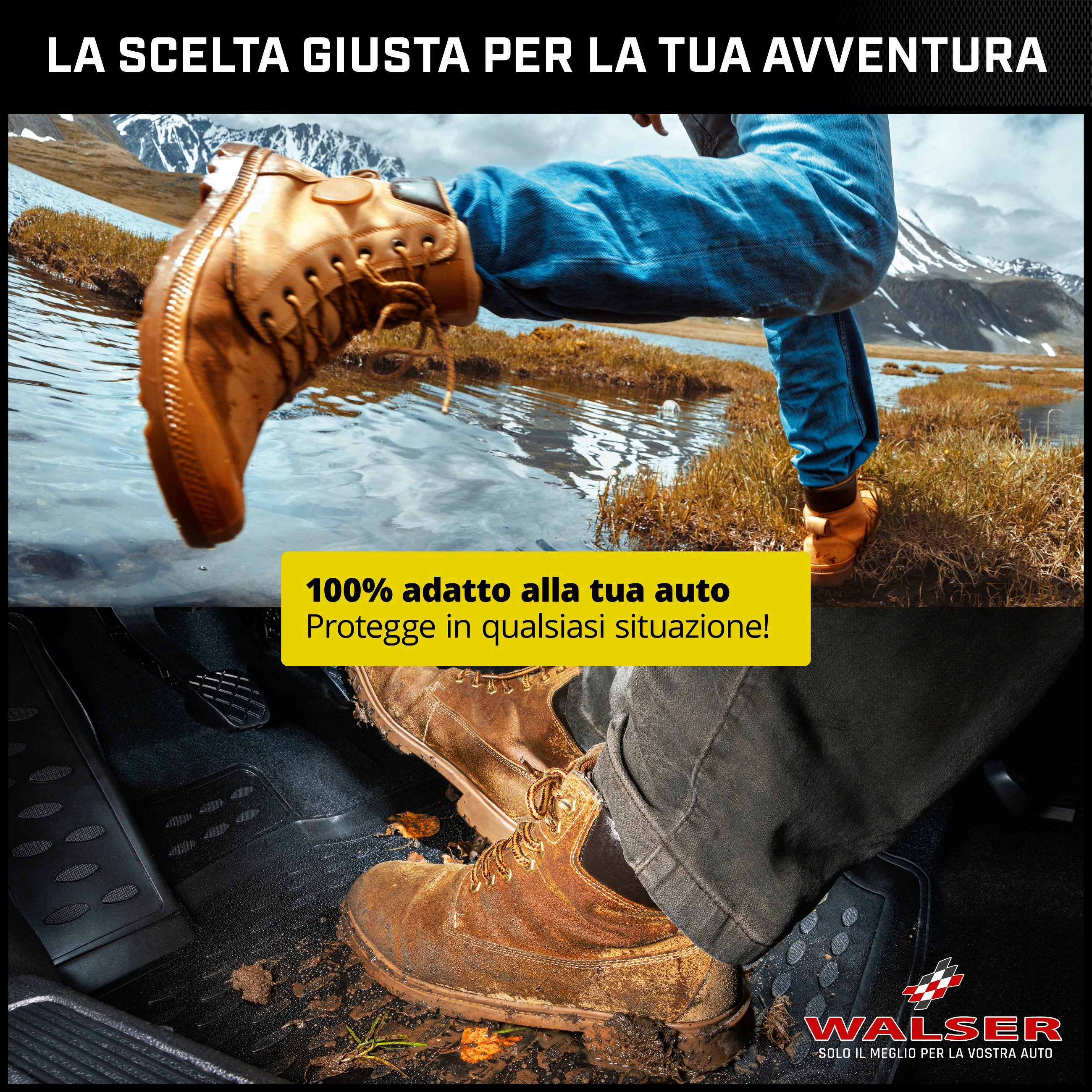 Tappetini in gomma per auto su misura XTR per Audi Q5, 11/2008 - 12/2017