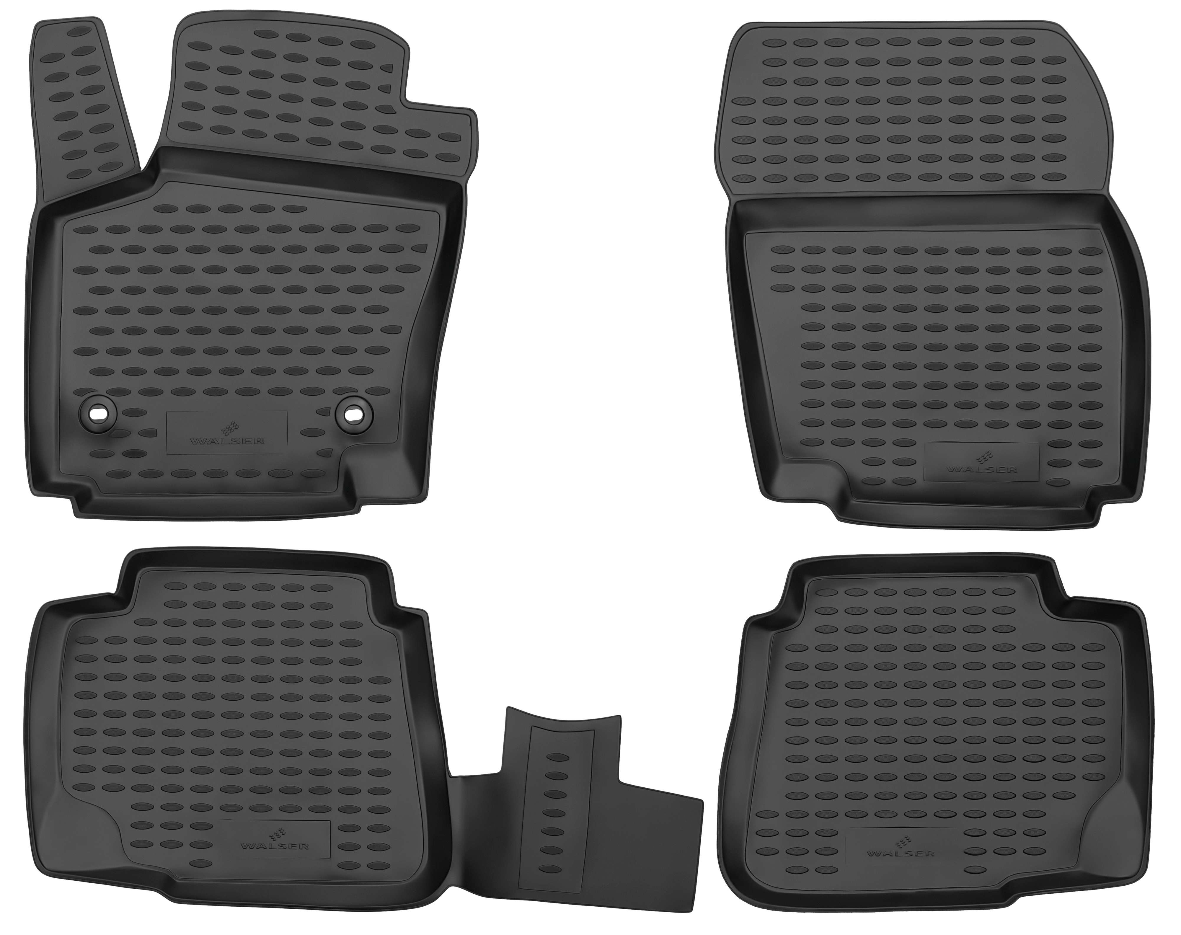 Tappetini in gomma per auto su misura XTR per Ford Mondeo IV 2007 - 2015